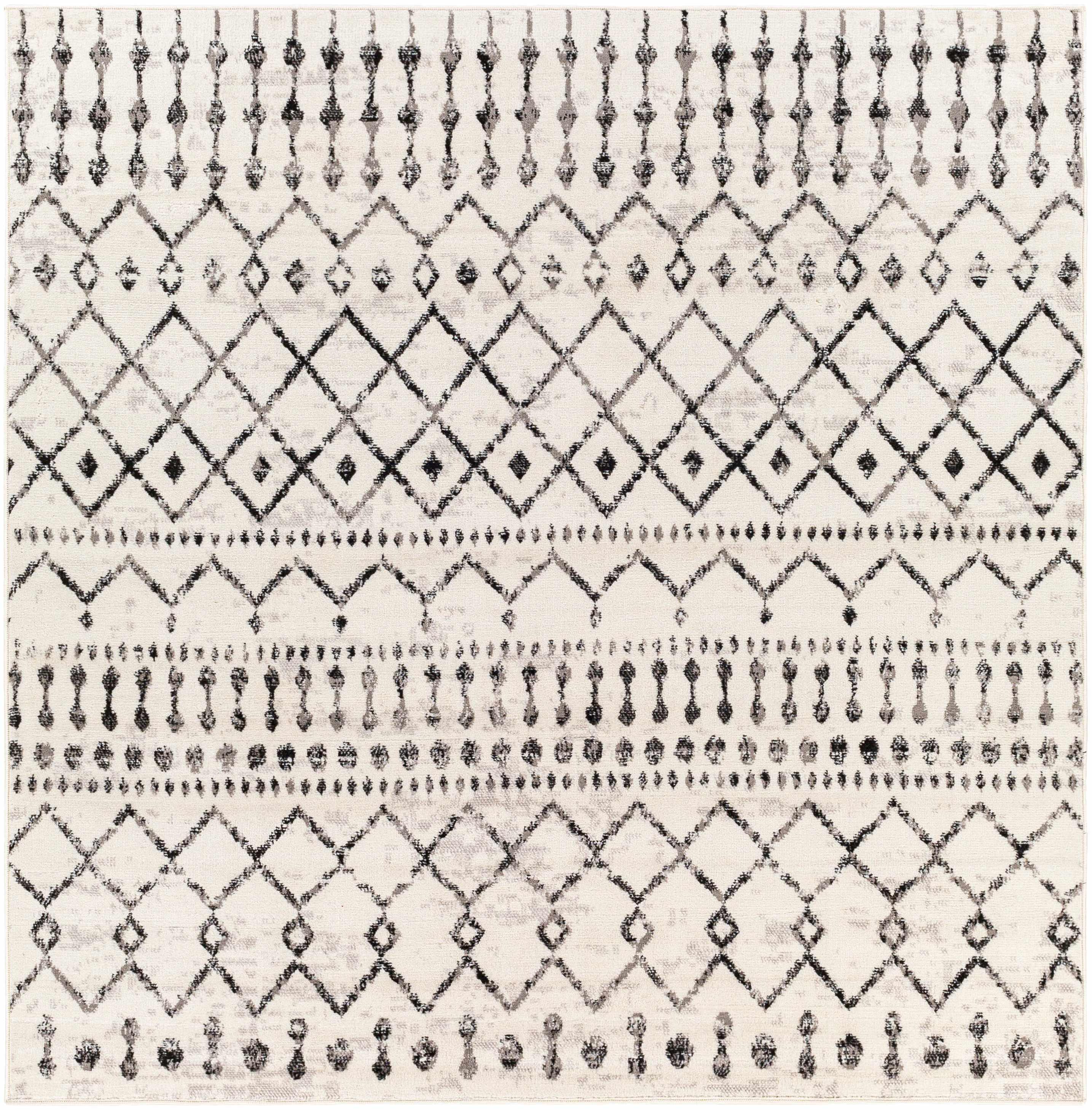 Scandi Moroccan Trellis Rug