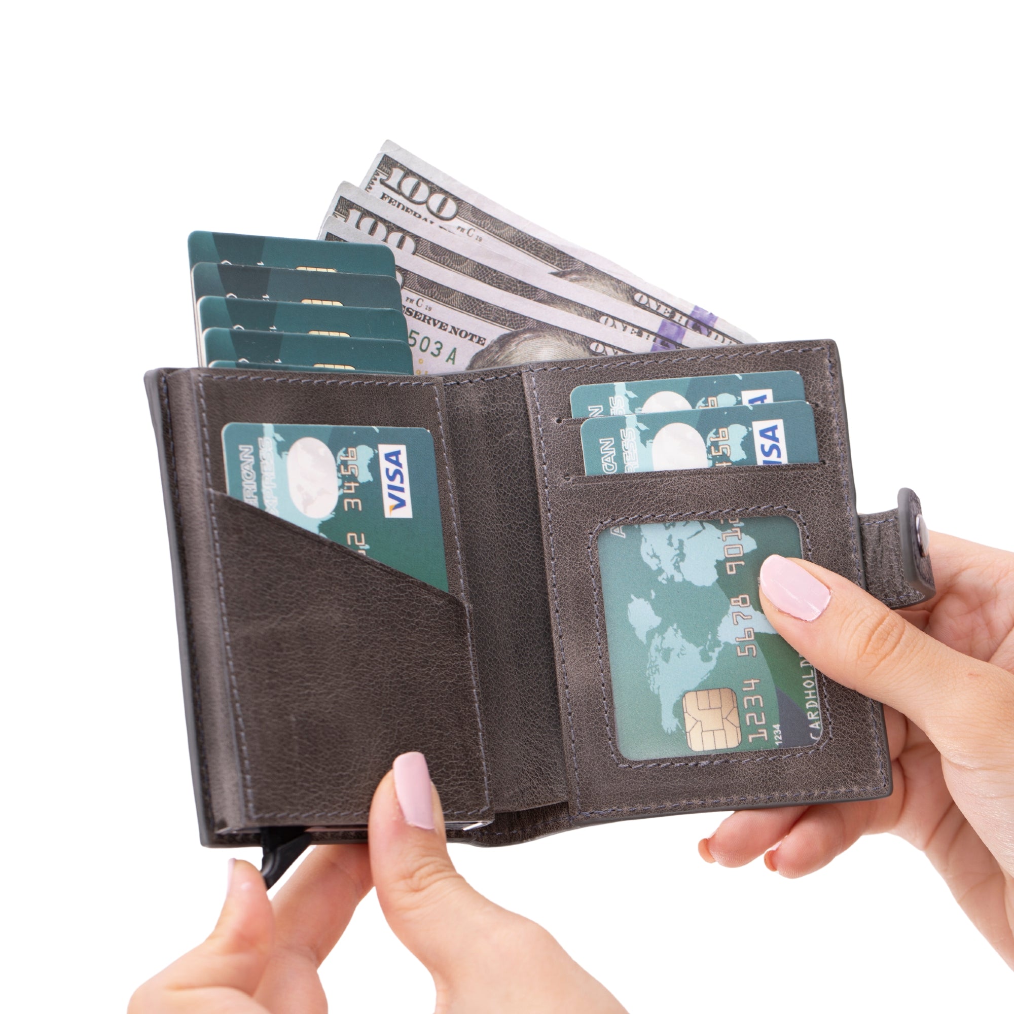 douglas leather pop - up cardholder with compatible apple airtagtoronata -
