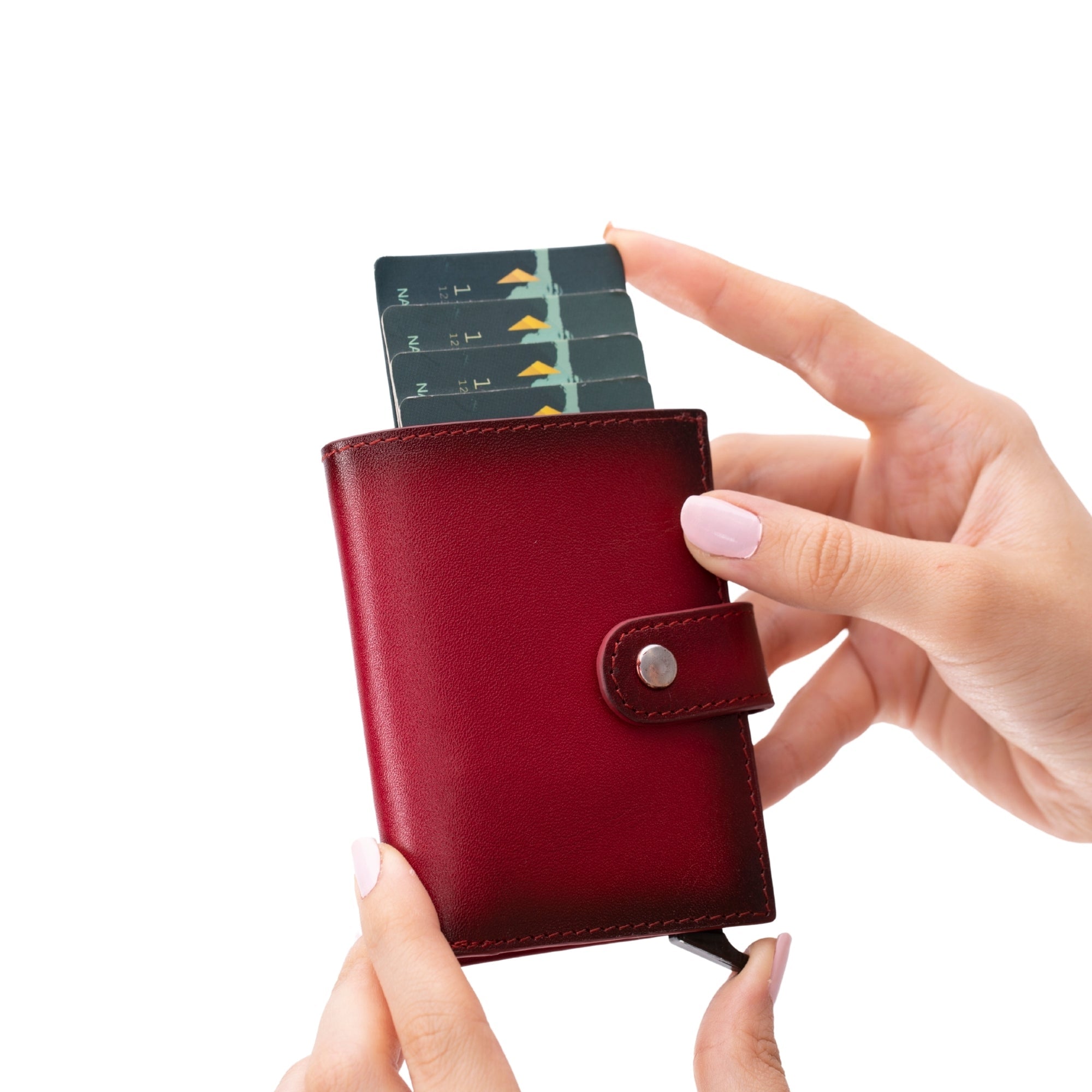 douglas leather pop - up cardholder with compatible apple airtagtoronata -
