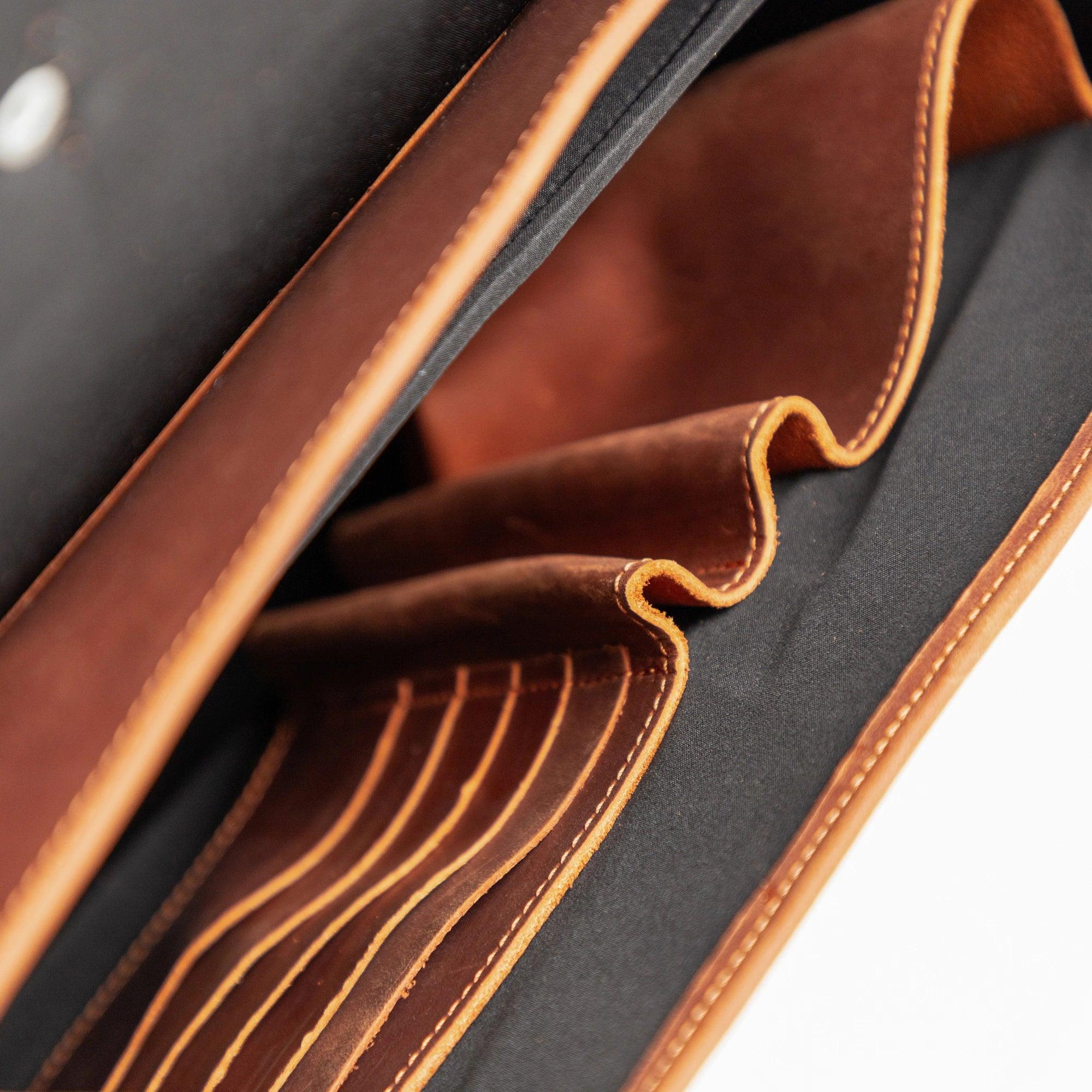 Genuine Leather Briefcase Bag Lora | Women's Work Bag