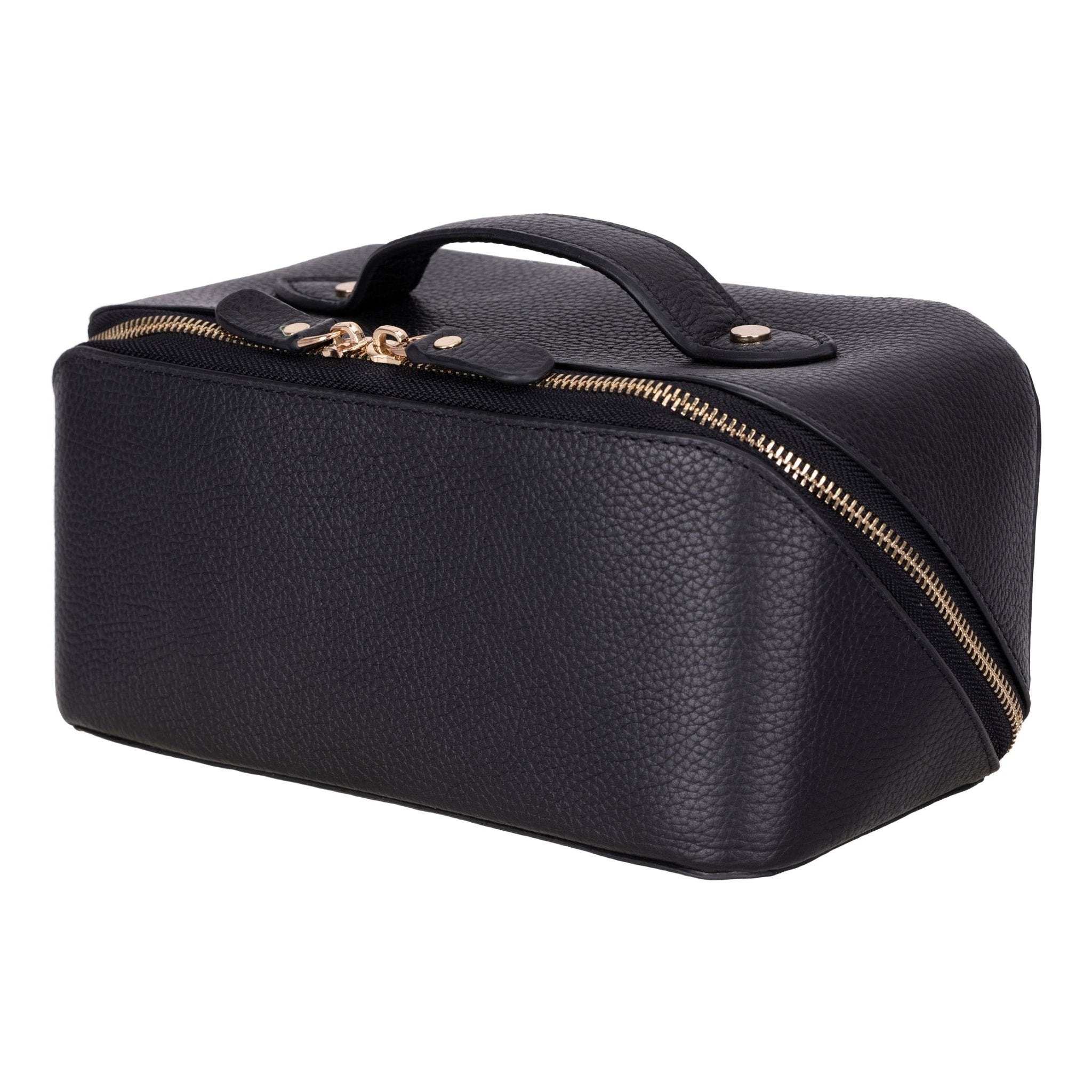 Haines Leather Cosmetic Bag – Stylish & Durable Makeup Bag for TravelTORONATA -