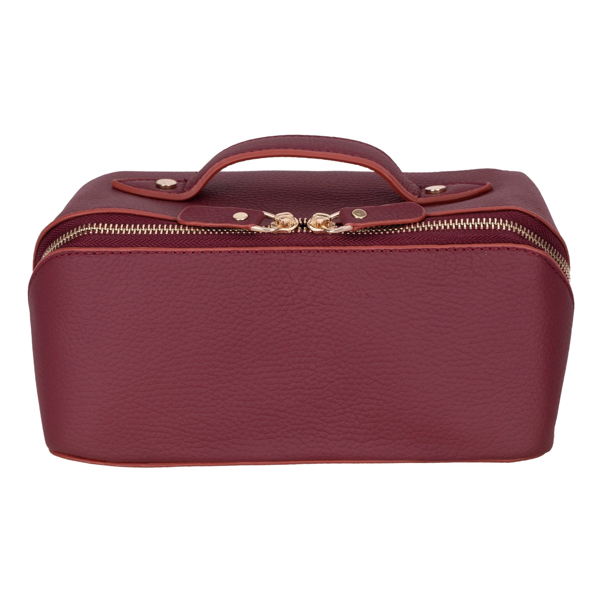 Haines Leather Cosmetic Bag – Stylish & Durable Makeup Bag for TravelTORONATA -