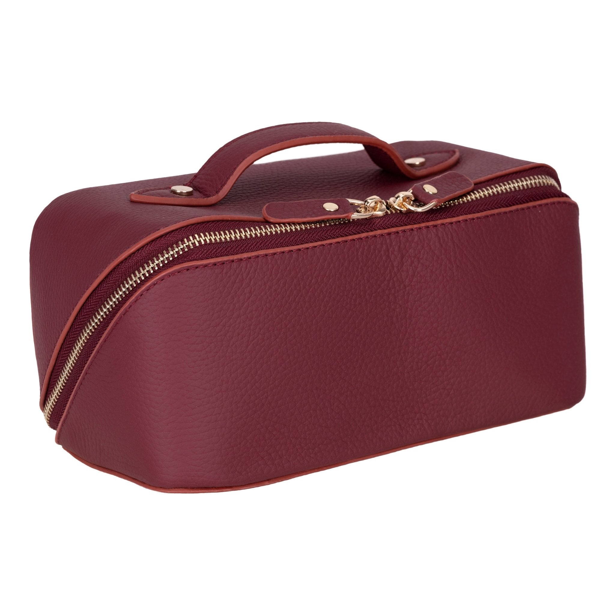 Haines Leather Cosmetic Bag – Stylish & Durable Makeup Bag for TravelTORONATA -