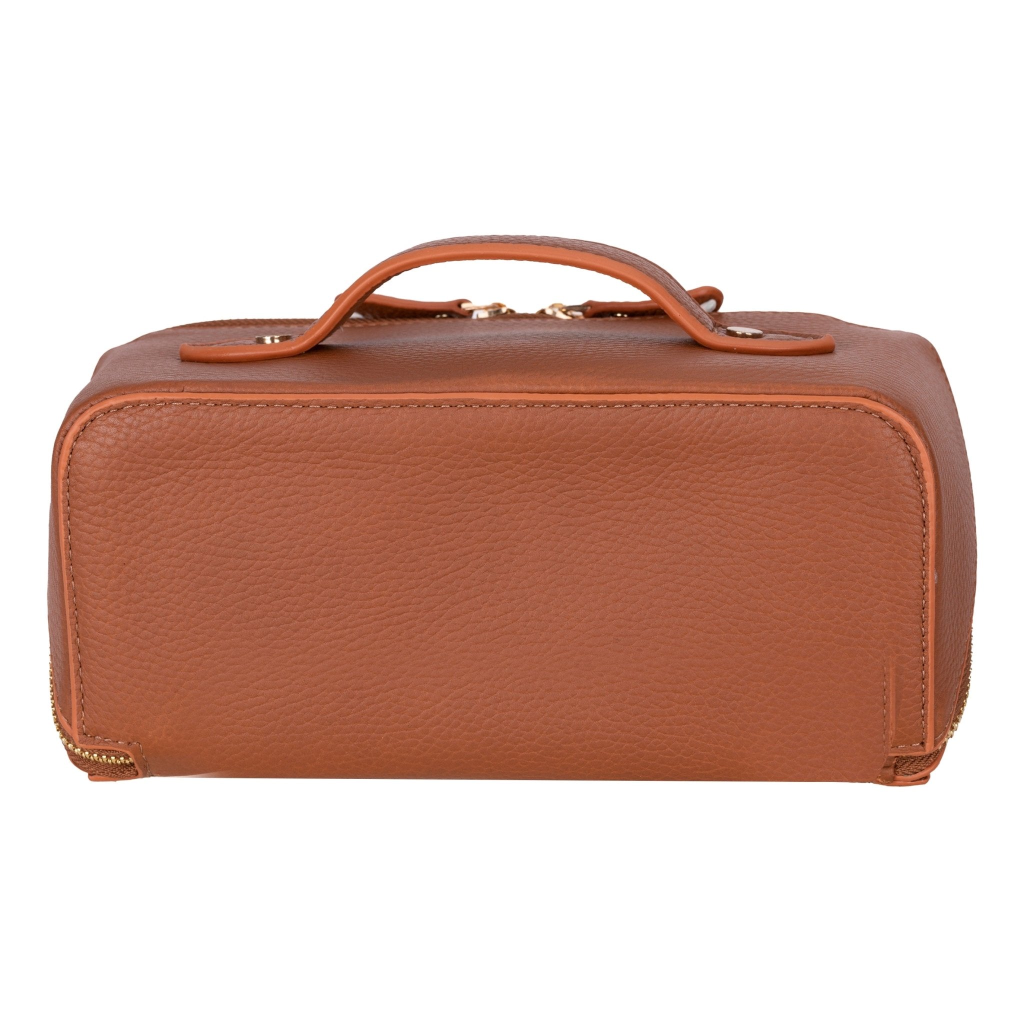 Haines Leather Cosmetic Bag – Stylish & Durable Makeup Bag for TravelTORONATA -