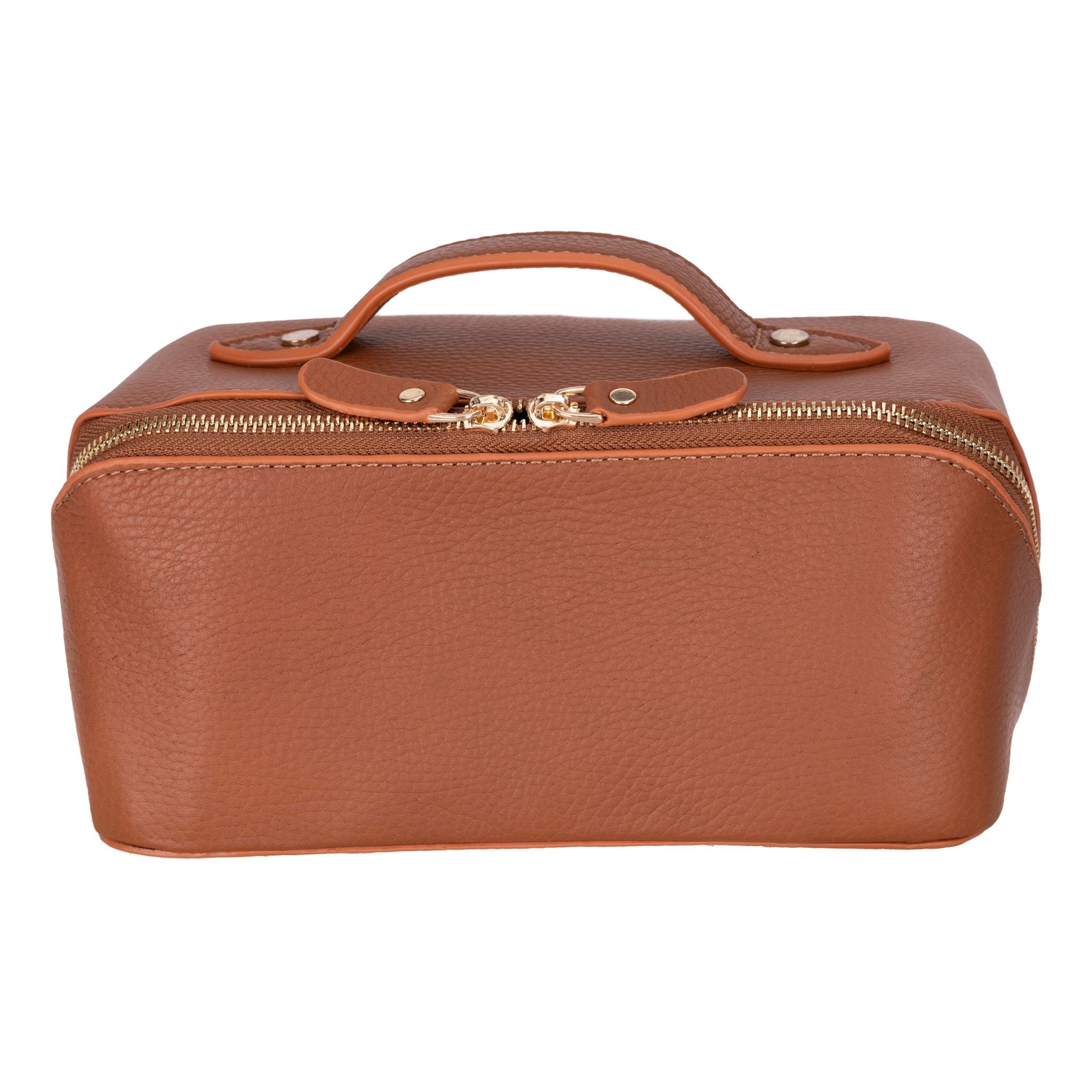 Haines Leather Cosmetic Bag – Stylish & Durable Makeup Bag for TravelTORONATA -