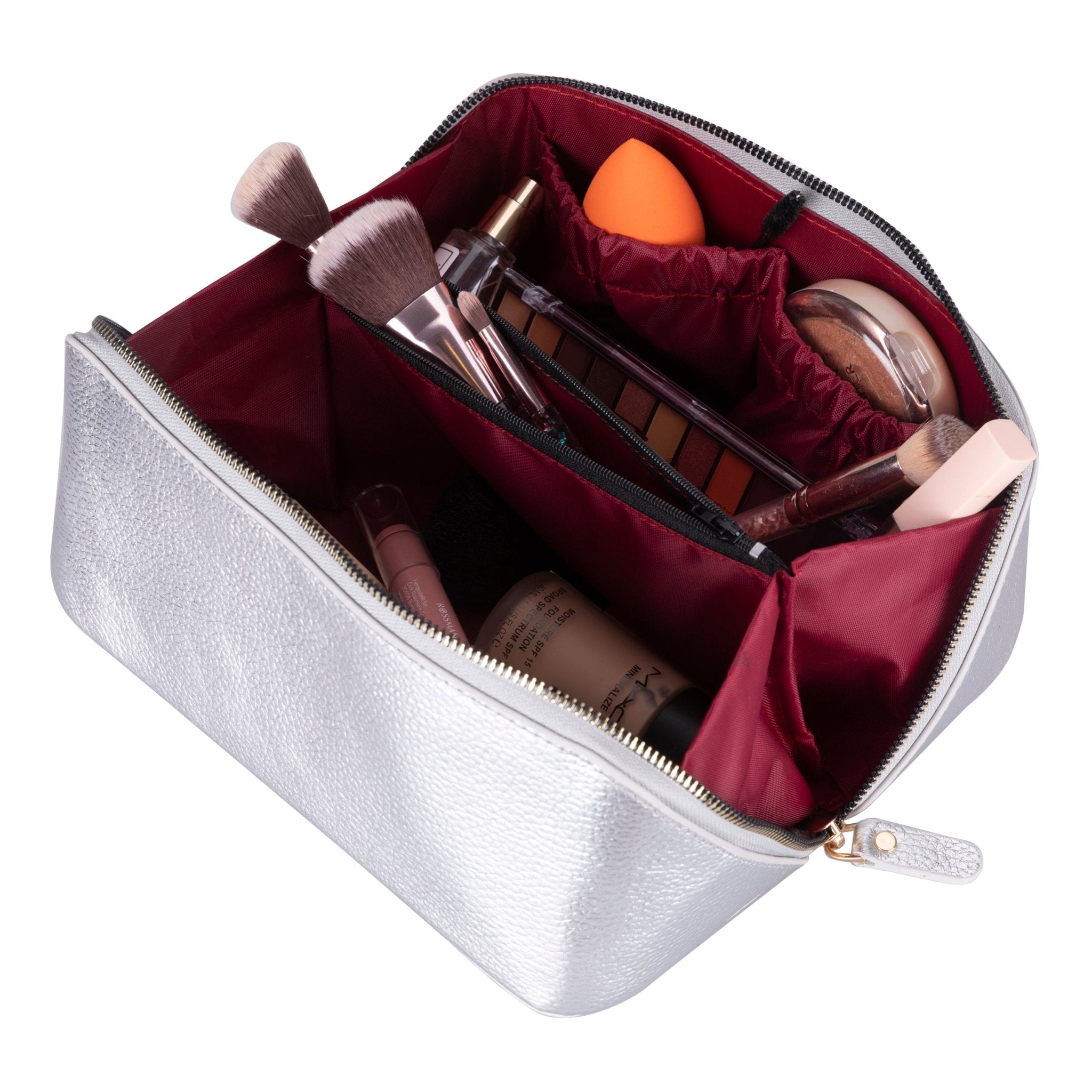 Haines Leather Cosmetic Bag – Stylish & Durable Makeup Bag for TravelTORONATA -