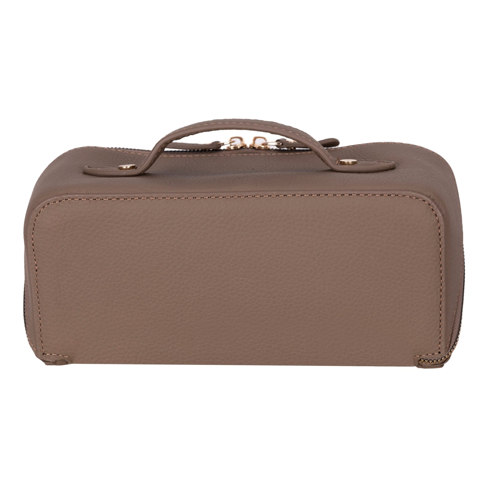 Haines Leather Cosmetic Bag – Stylish & Durable Makeup Bag for TravelTORONATA -