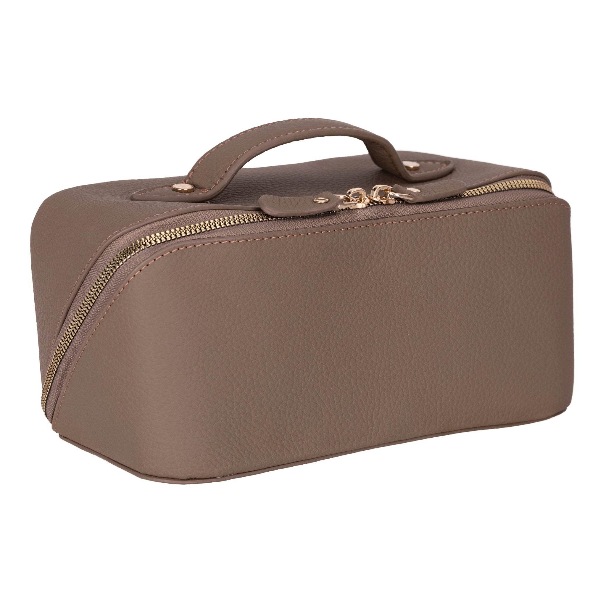 Haines Leather Cosmetic Bag – Stylish & Durable Makeup Bag for TravelTORONATA -
