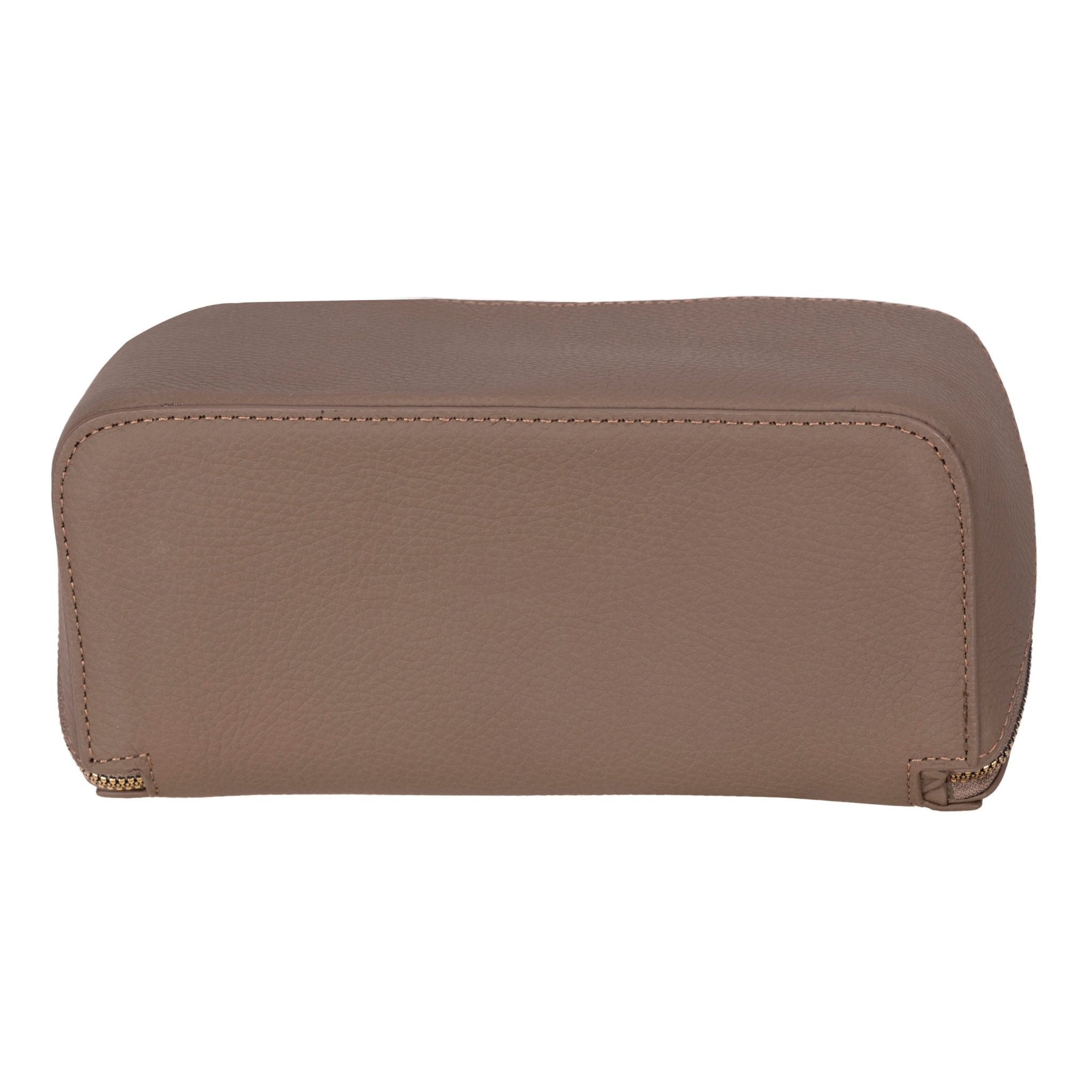 Haines Leather Cosmetic Bag – Stylish & Durable Makeup Bag for TravelTORONATA -