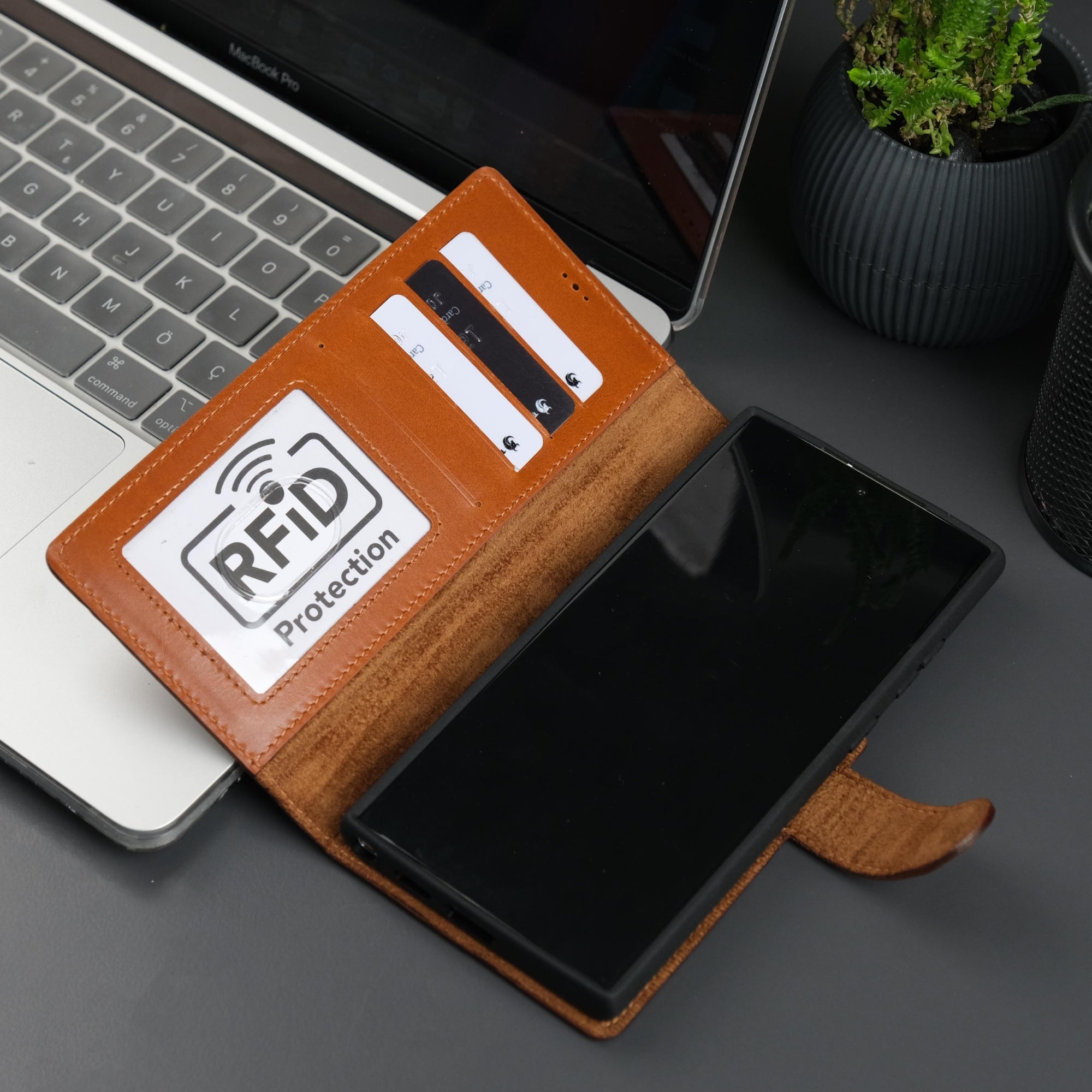 Leather Samsung Galaxy S25 Ultra Wallet Case | BuffaloTORONATA -