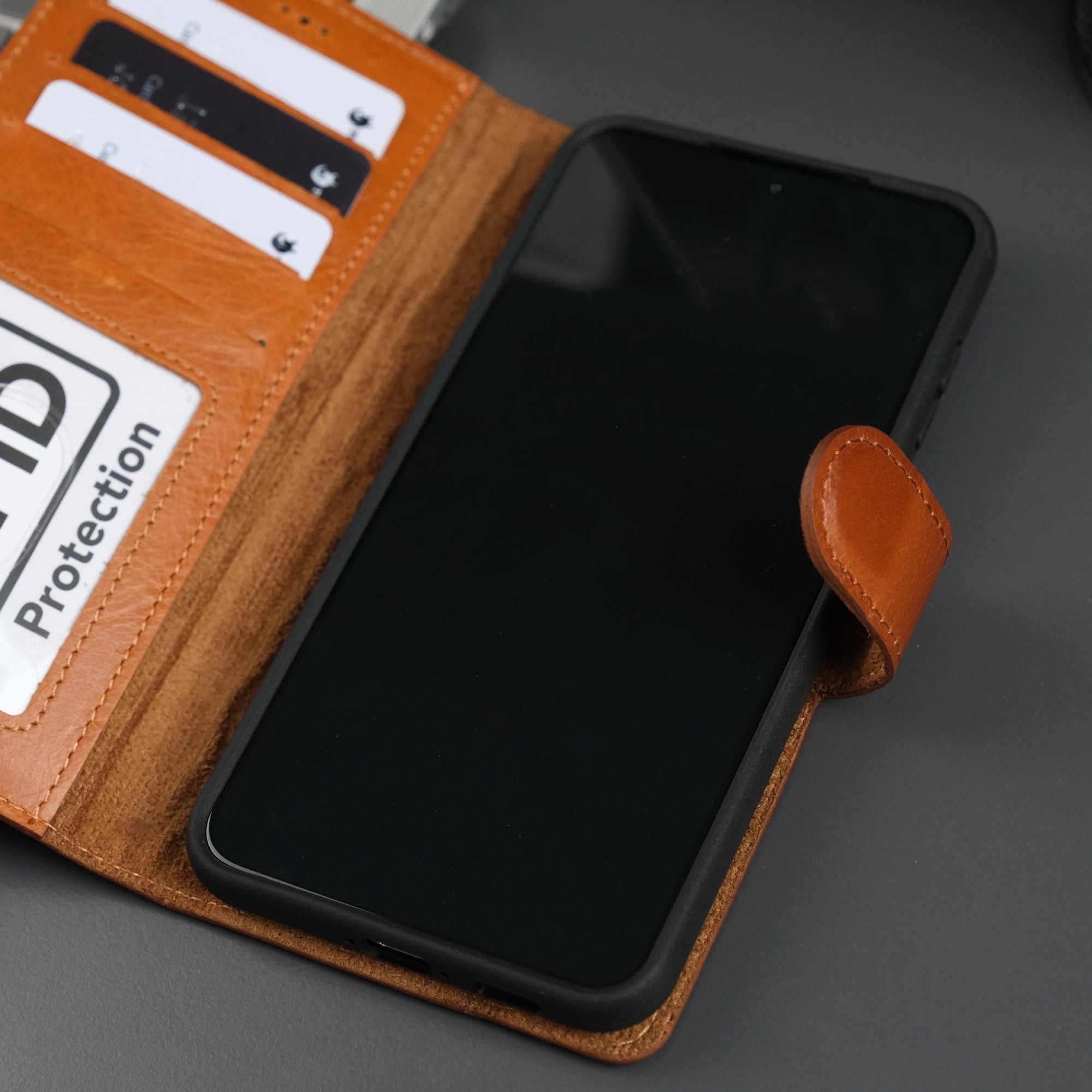 Leather Samsung Galaxy S25 Wallet Case | BuffaloTORONATA -