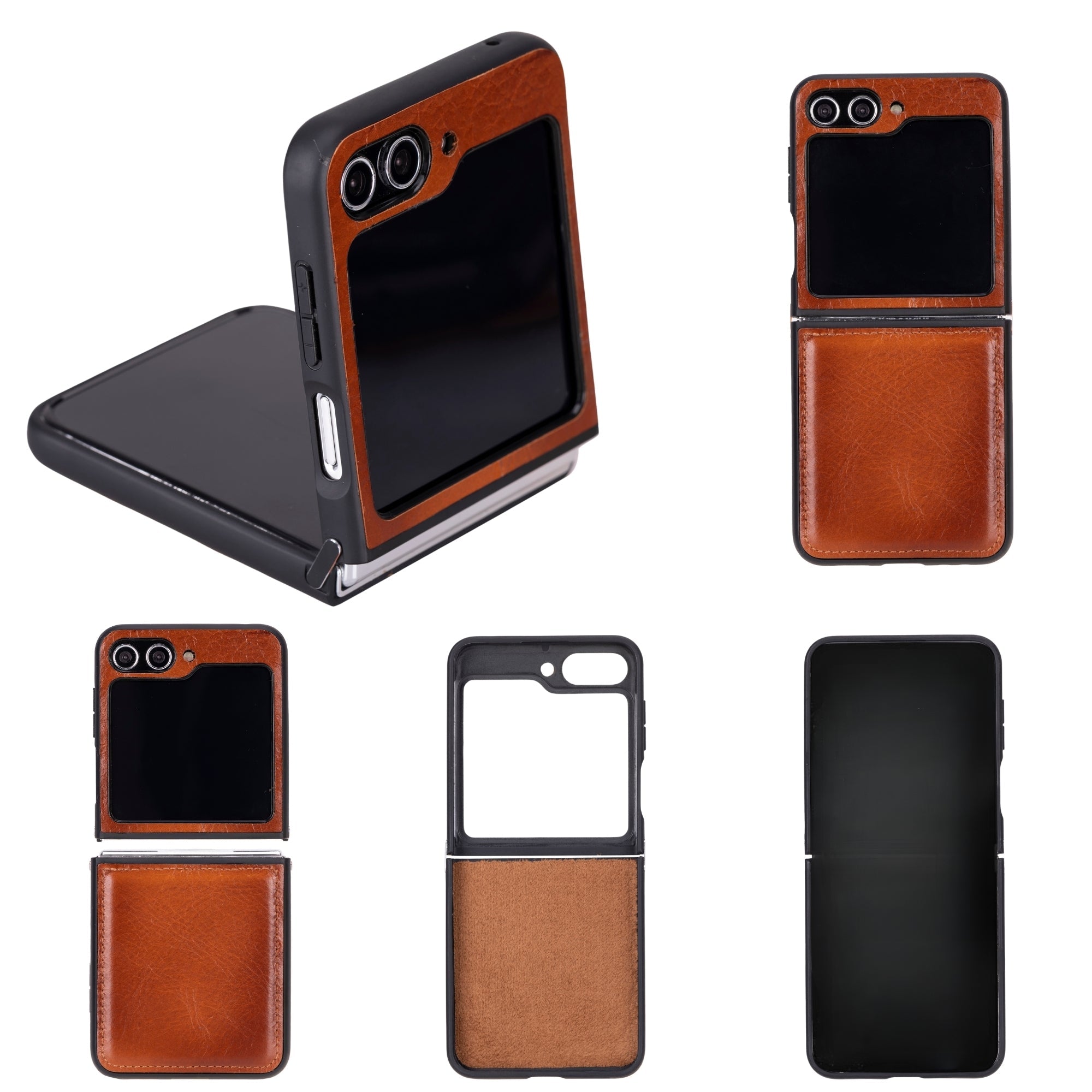 Miami Samsung Galaxy Z Flip 5 Case - TORONATA - #color_tan