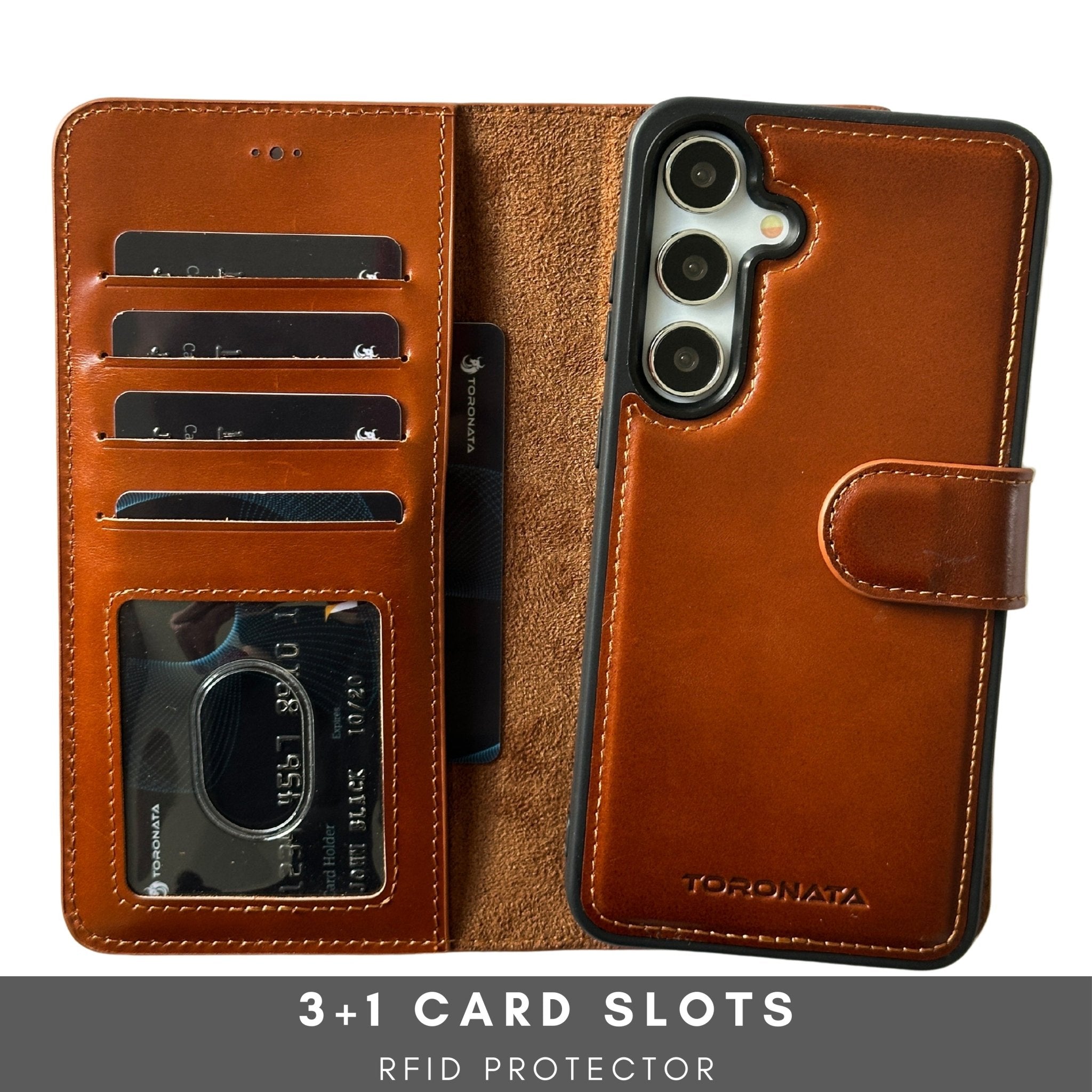 Nevada Samsung Galaxy S24 Plus Wallet Case - TORONATA - #color_tan