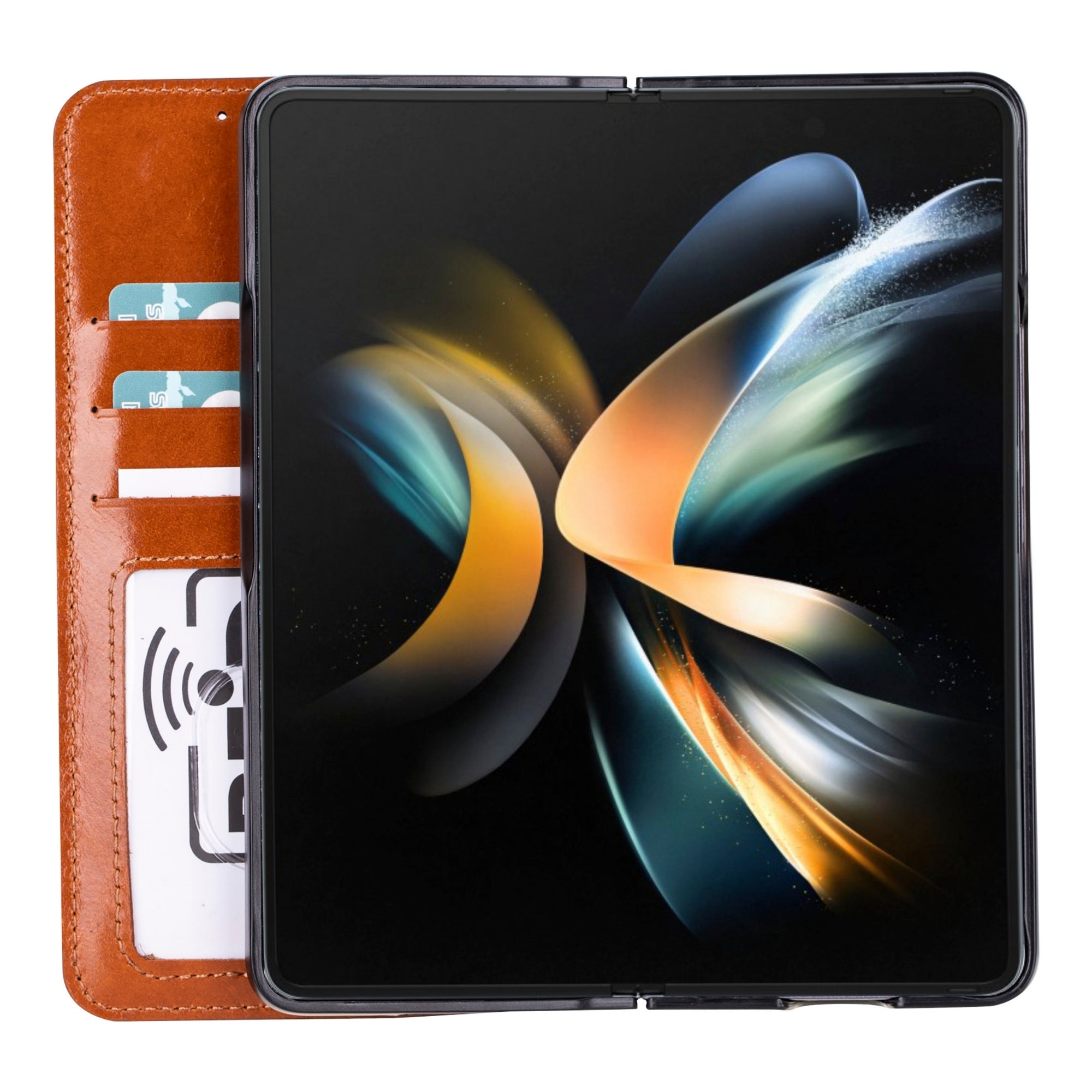 Orlando Samsung Galaxy Z Fold 5 Case - TORONATA - #color_tan