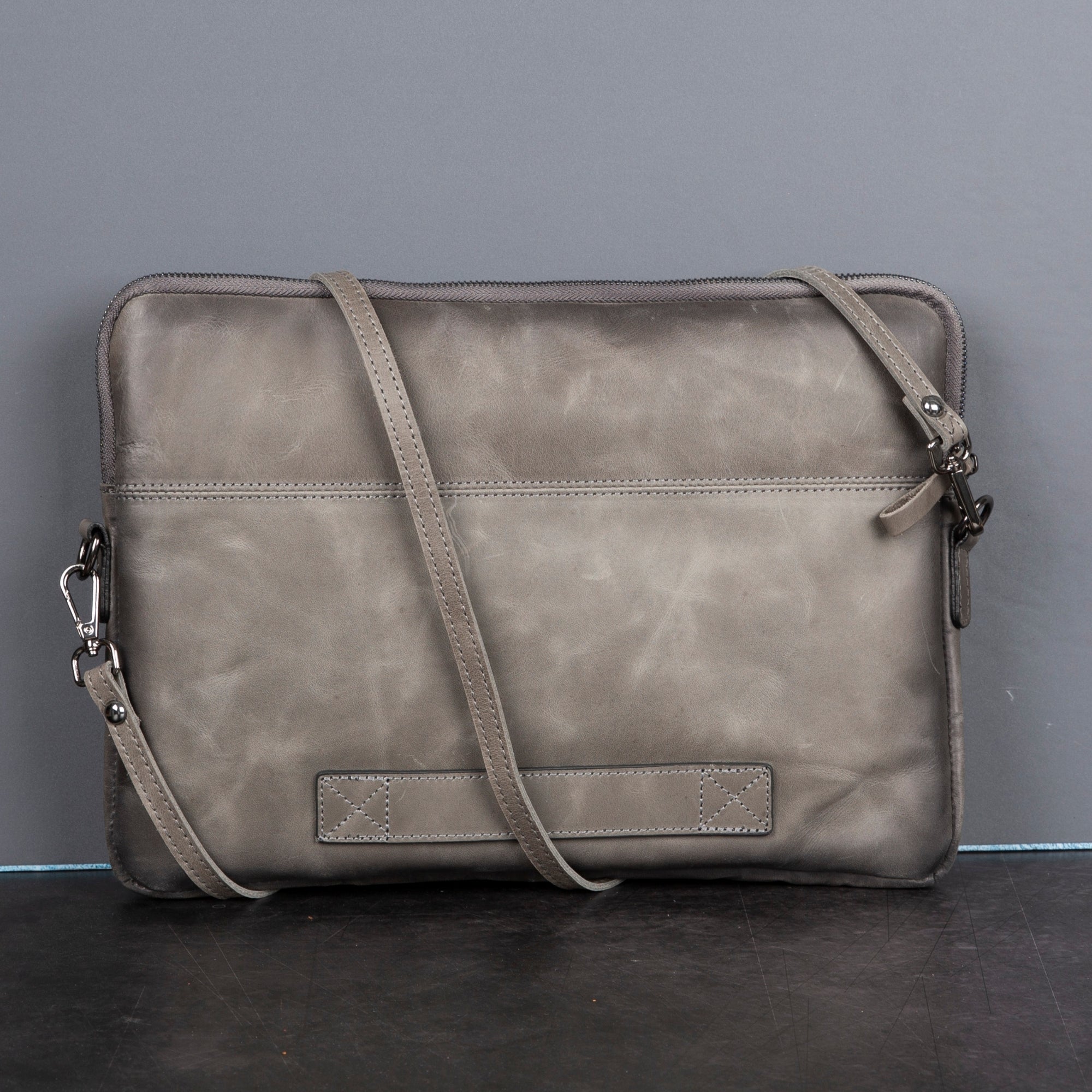 Seward Leather Laptop Bag with Shoulder Strap - MacBook Sleeve 14" & 16"