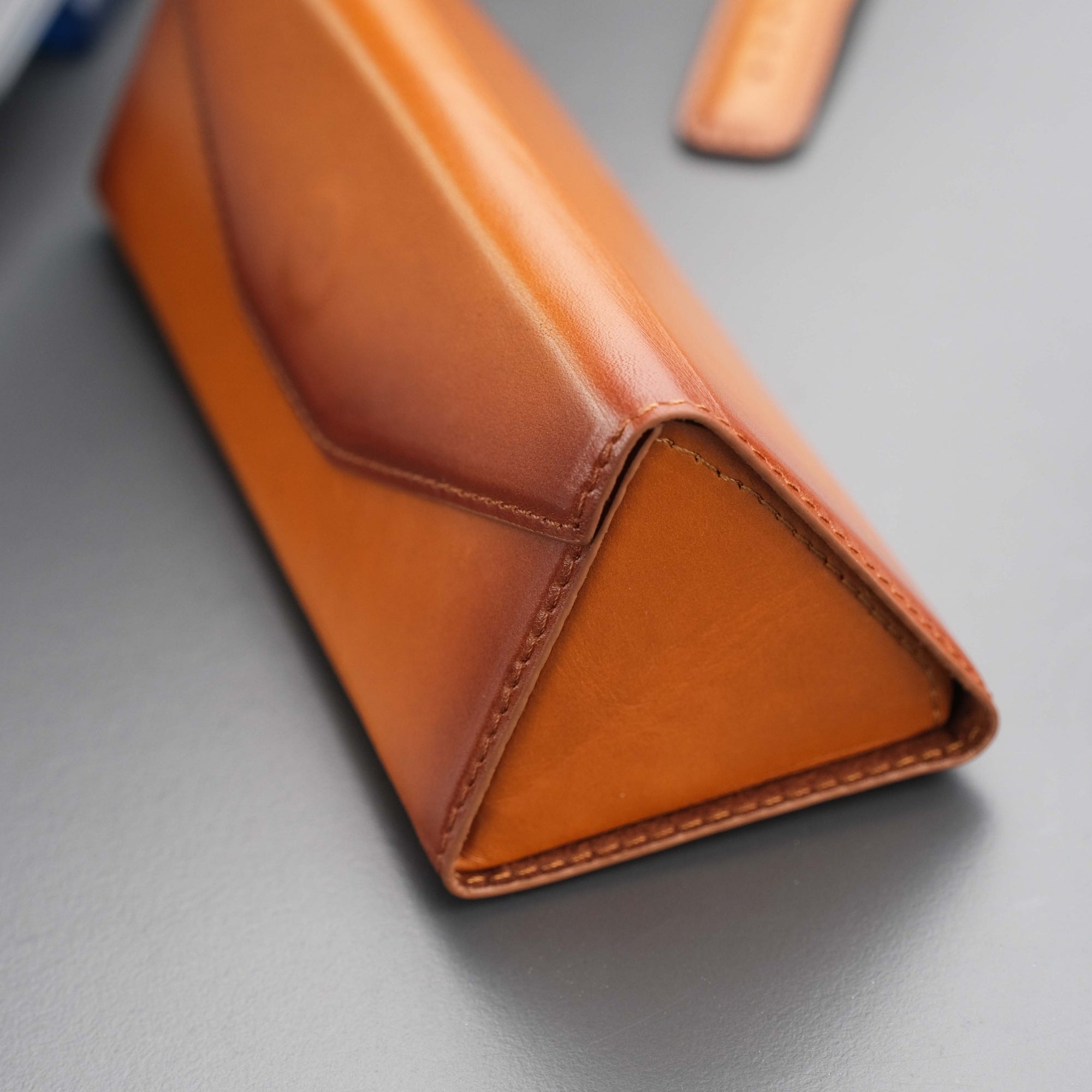 triangle leather cases for eyeglass or sunglasses - toronata -