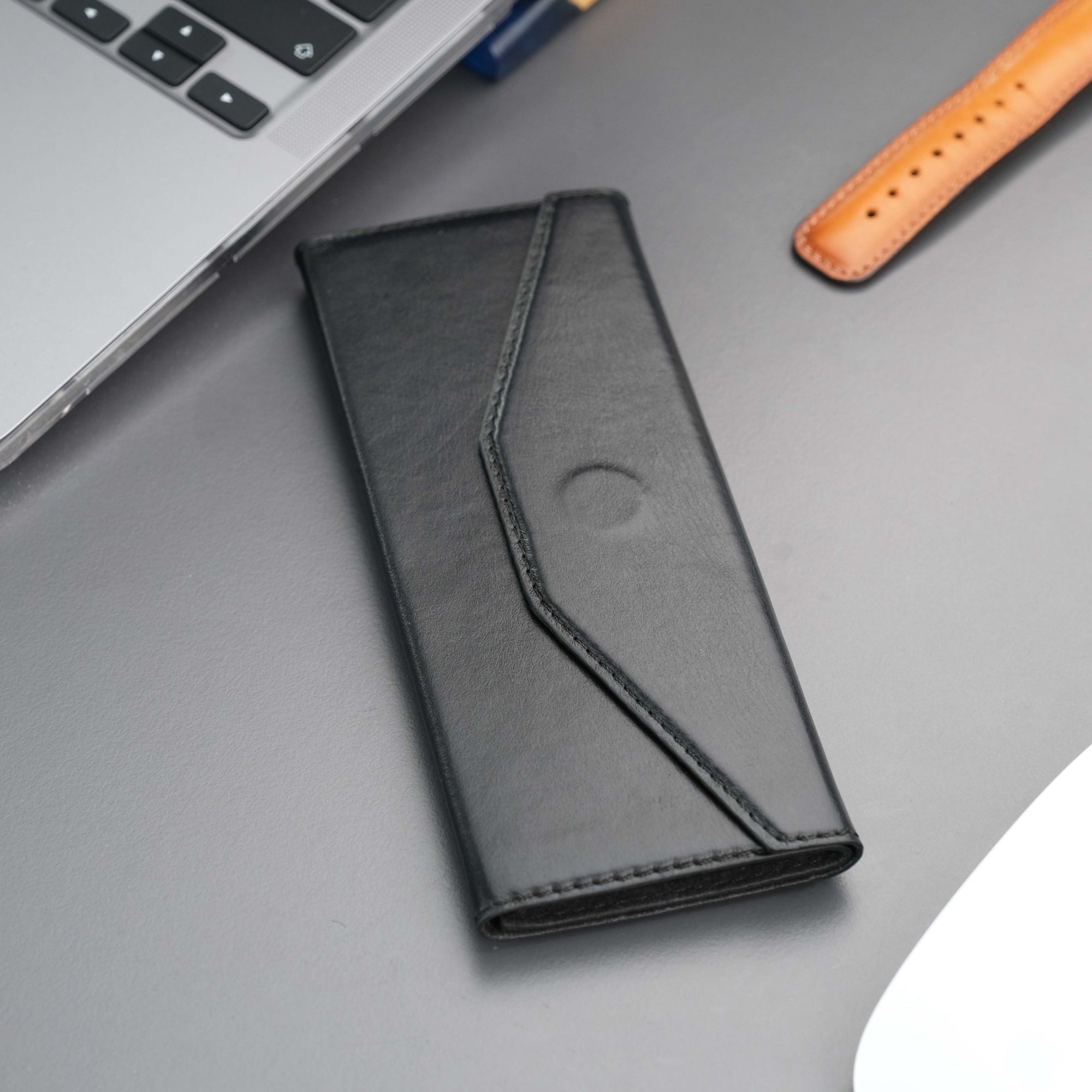 triangle leather cases for eyeglass or sunglasses - toronata -