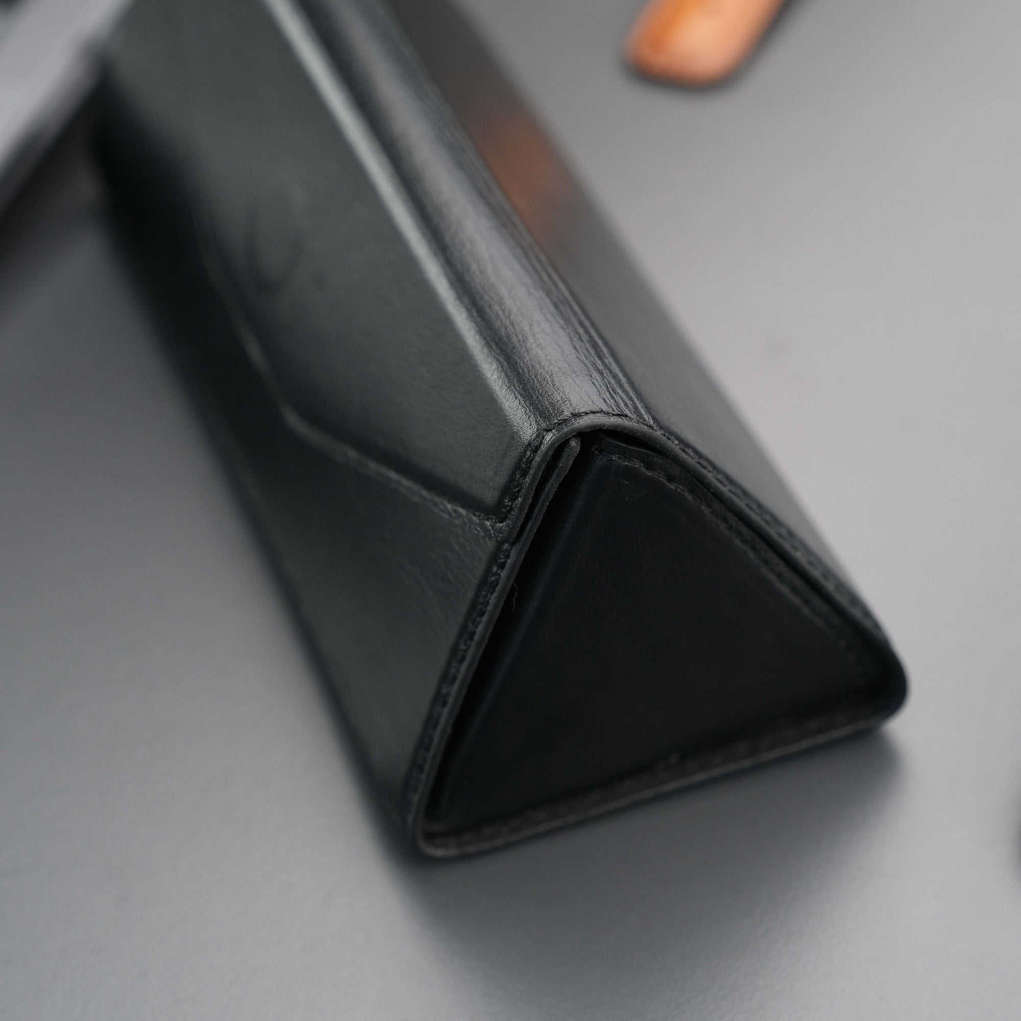triangle leather cases for eyeglass or sunglasses - toronata -