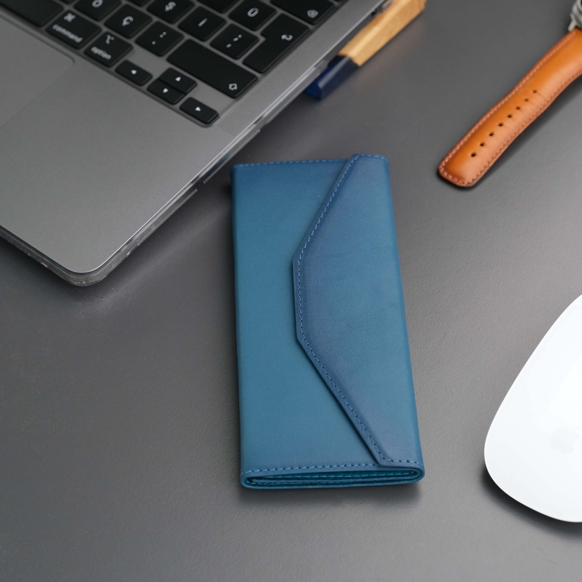 triangle leather cases for eyeglass or sunglasses - toronata -