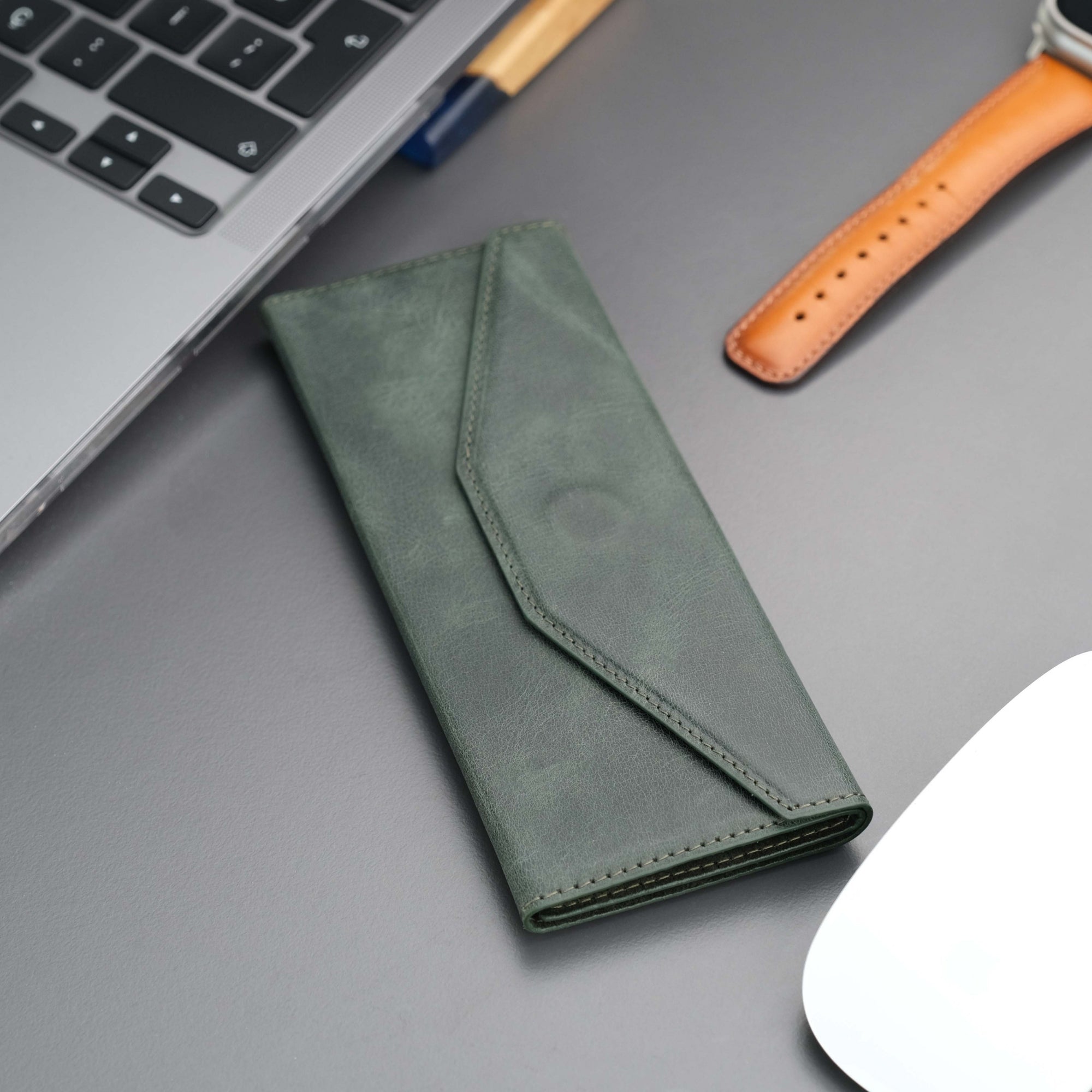 triangle leather cases for eyeglass or sunglasses - toronata -