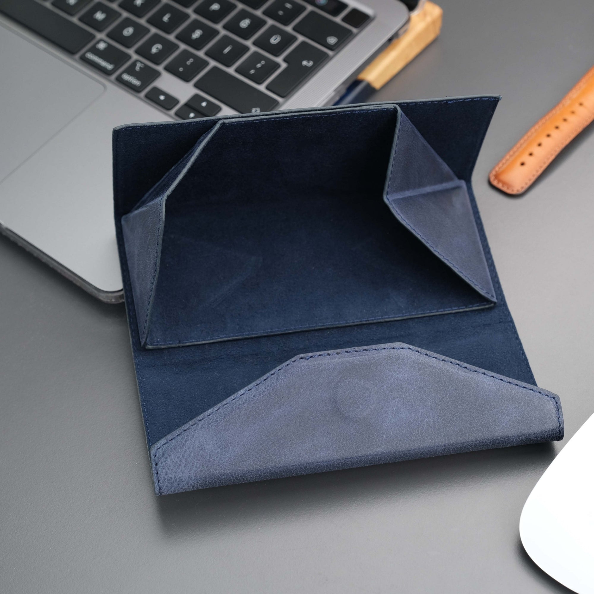 triangle leather cases for eyeglass or sunglasses - toronata -