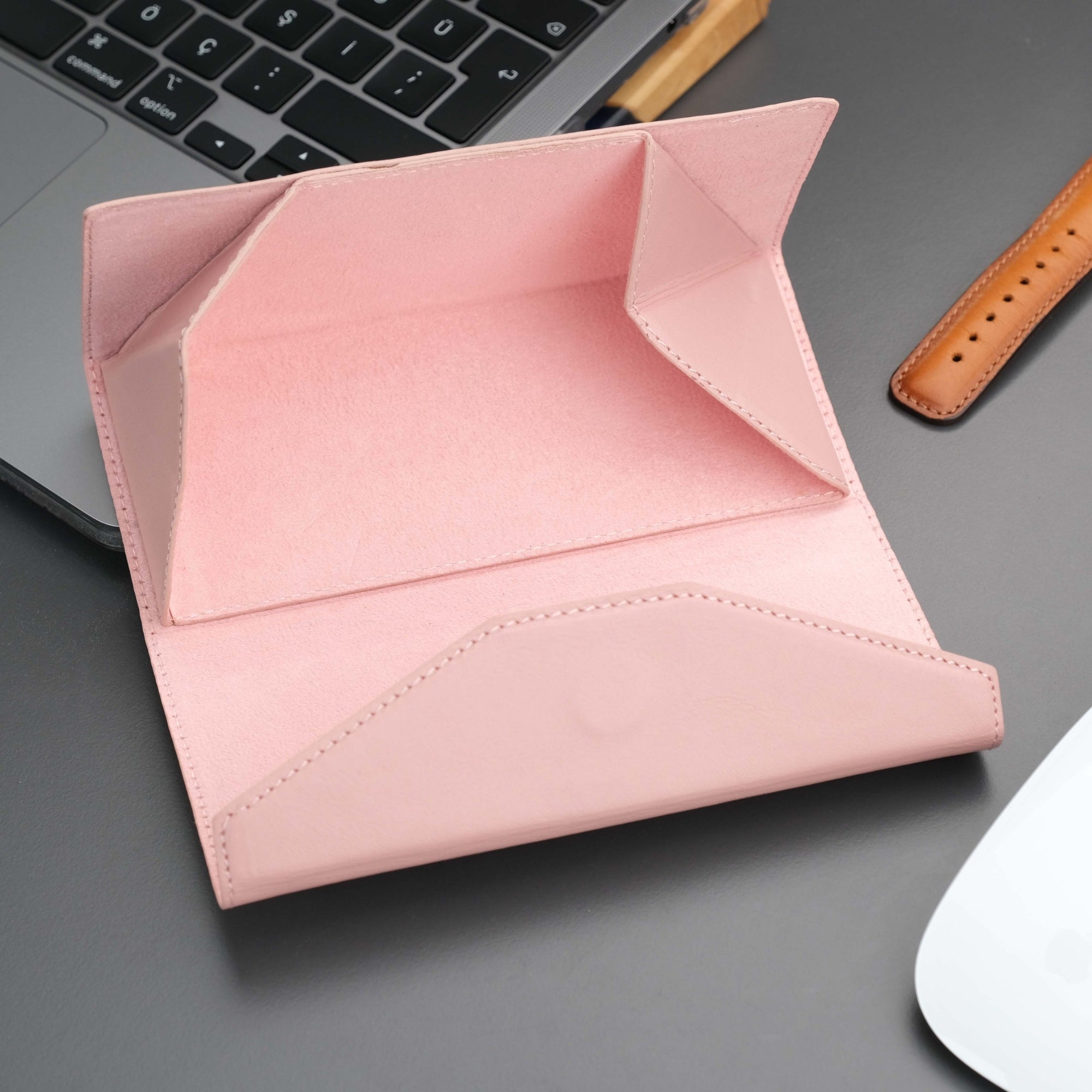 triangle leather cases for eyeglass or sunglasses - toronata -