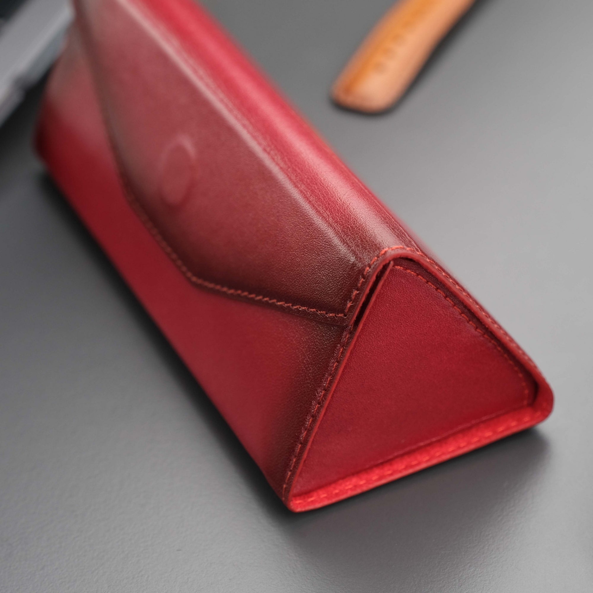 triangle leather cases for eyeglass or sunglasses - toronata -