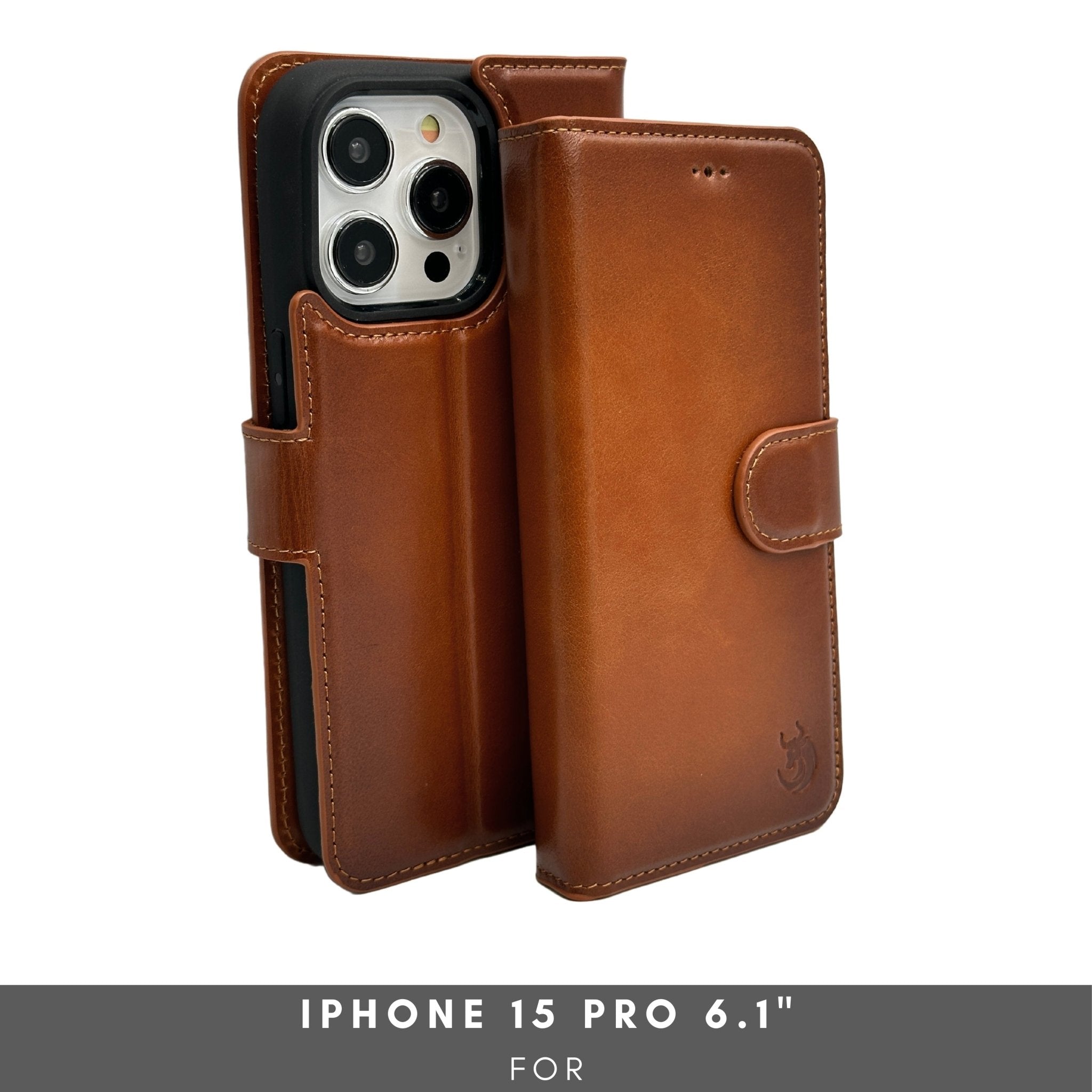 Vegas iPhone 15 Pro Wallet Case | MagSafe-Tan---TORONATA