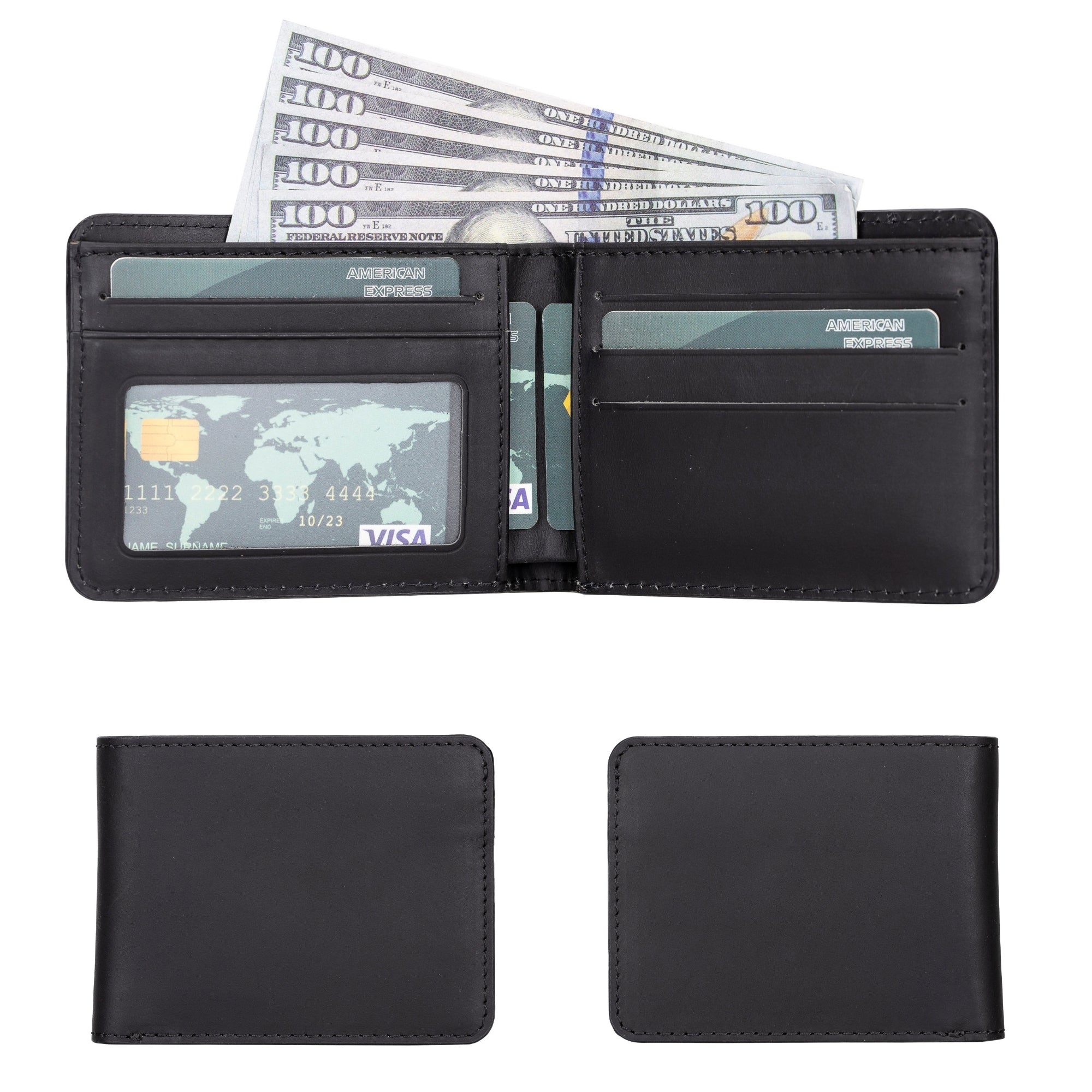 Arvada Handmade Bifold Leather Men Wallet - TORONATA -