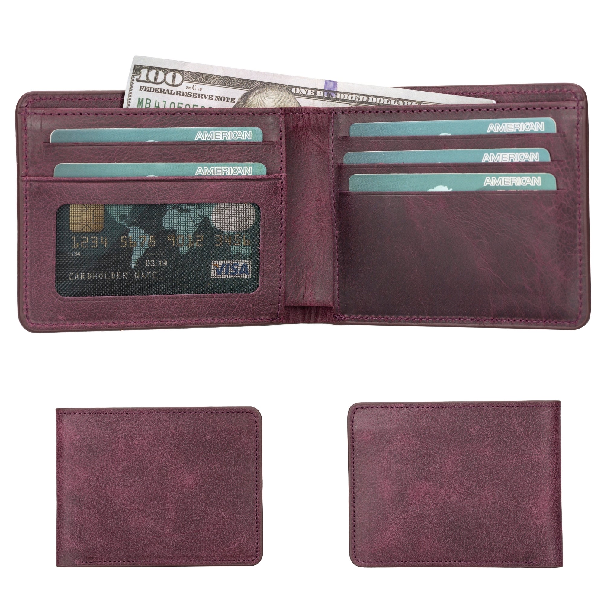 Arvada Handmade Bifold Leather Men Wallet - TORONATA -