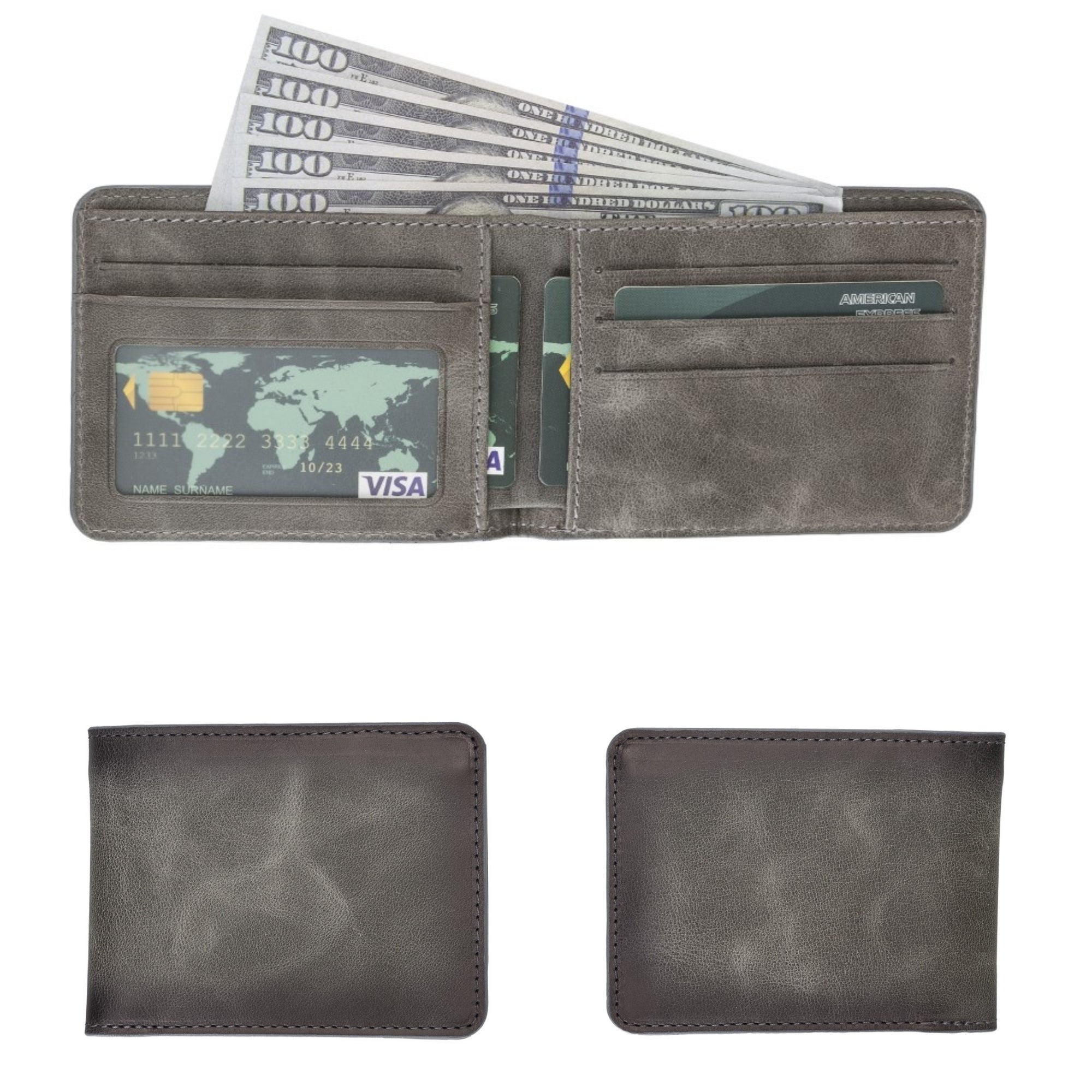 Arvada Handmade Bifold Leather Men Wallet - TORONATA -