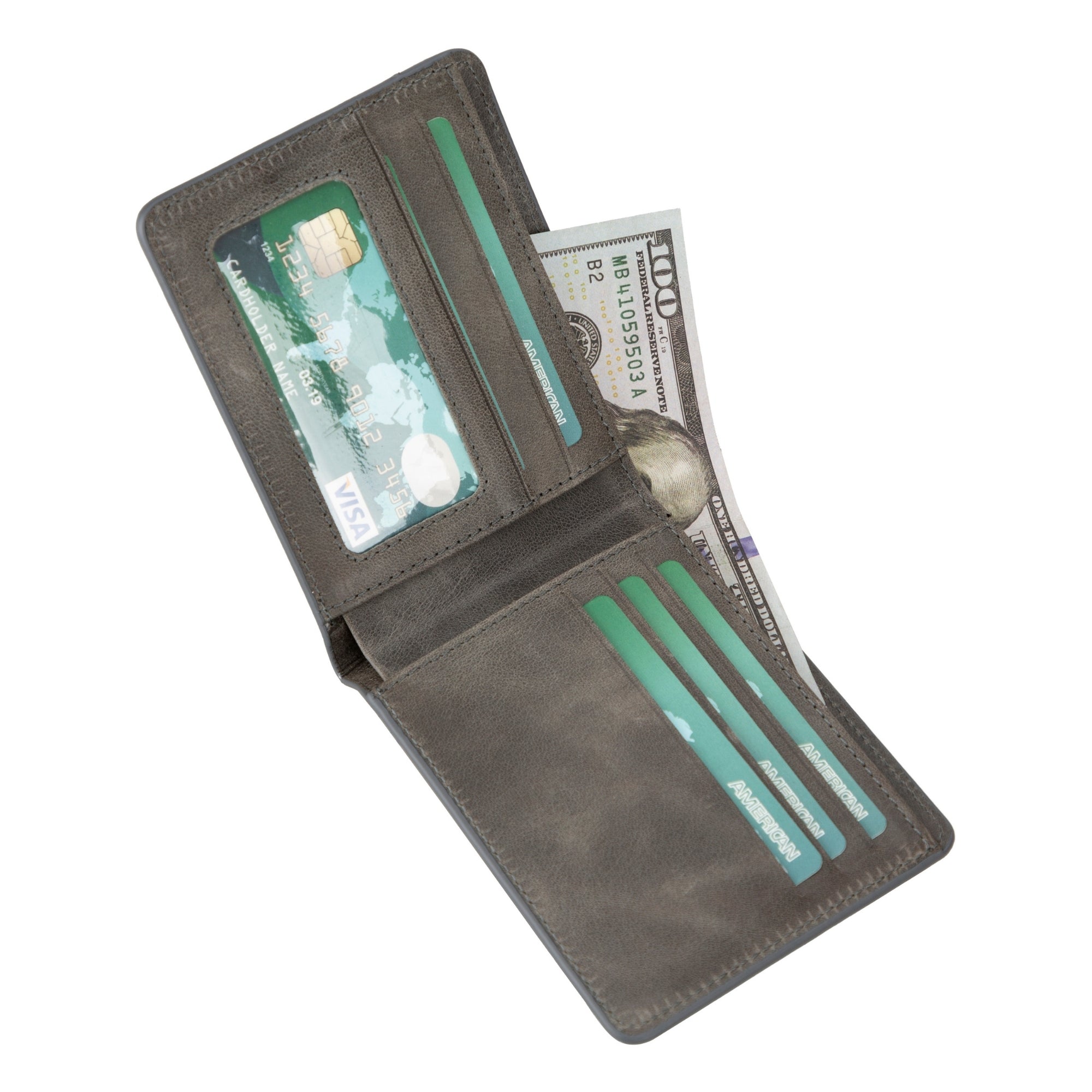 Arvada Handmade Bifold Leather Men Wallet - TORONATA -