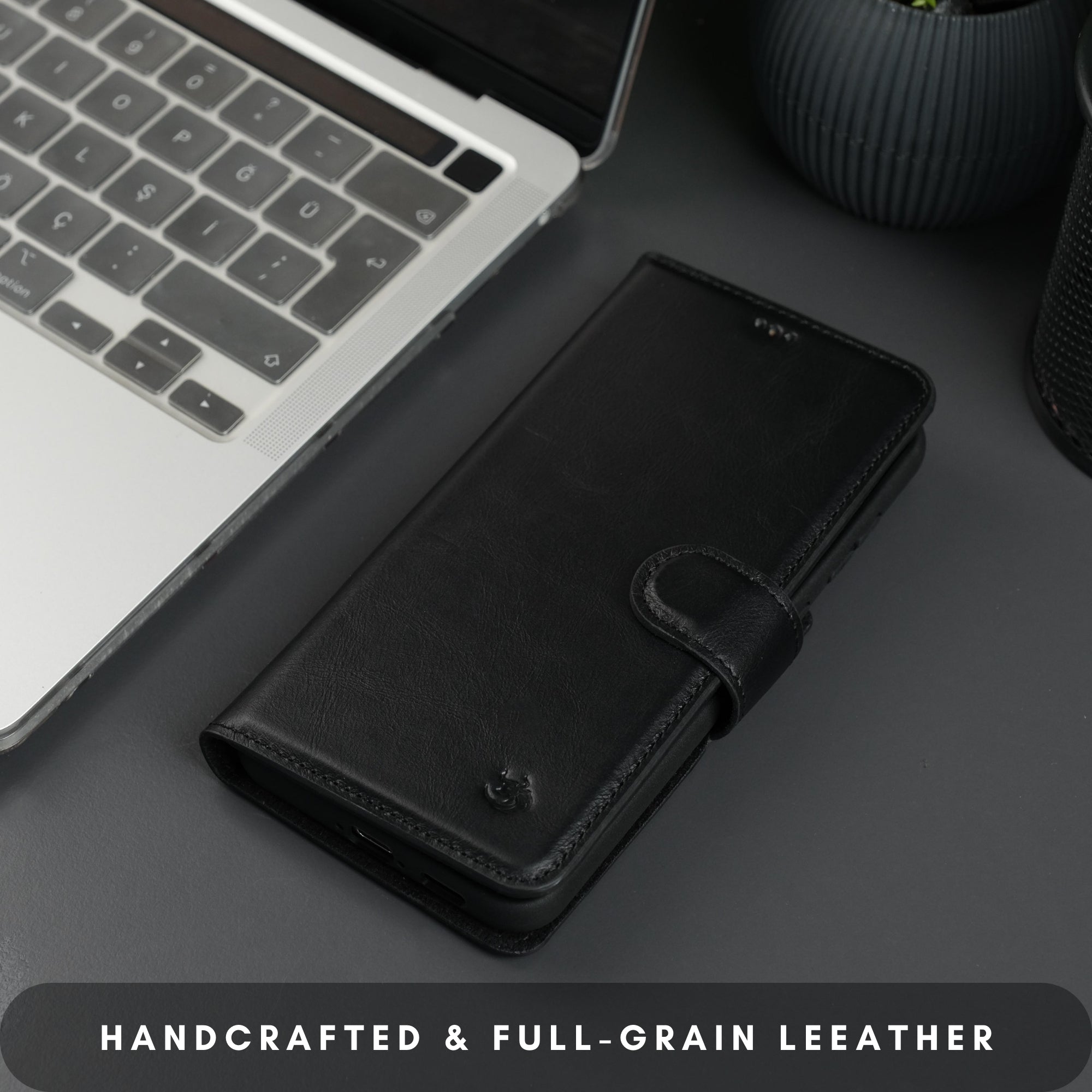 Buffalo Leather Samsung Galaxy S24 Wallet with Detachable Case - TORONATA -