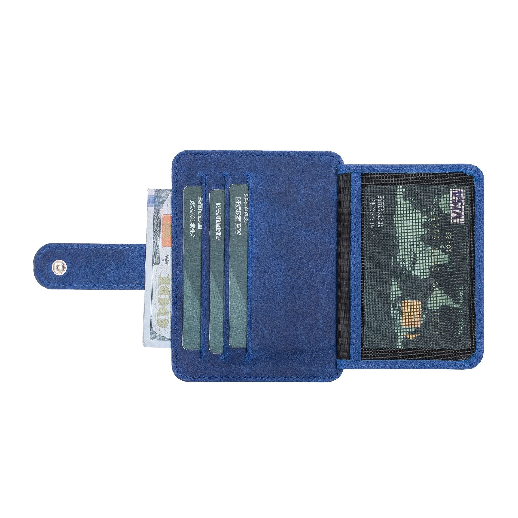 Cortez Handcrafted Leather Slim Wallet with Card Holder - TORONATA -