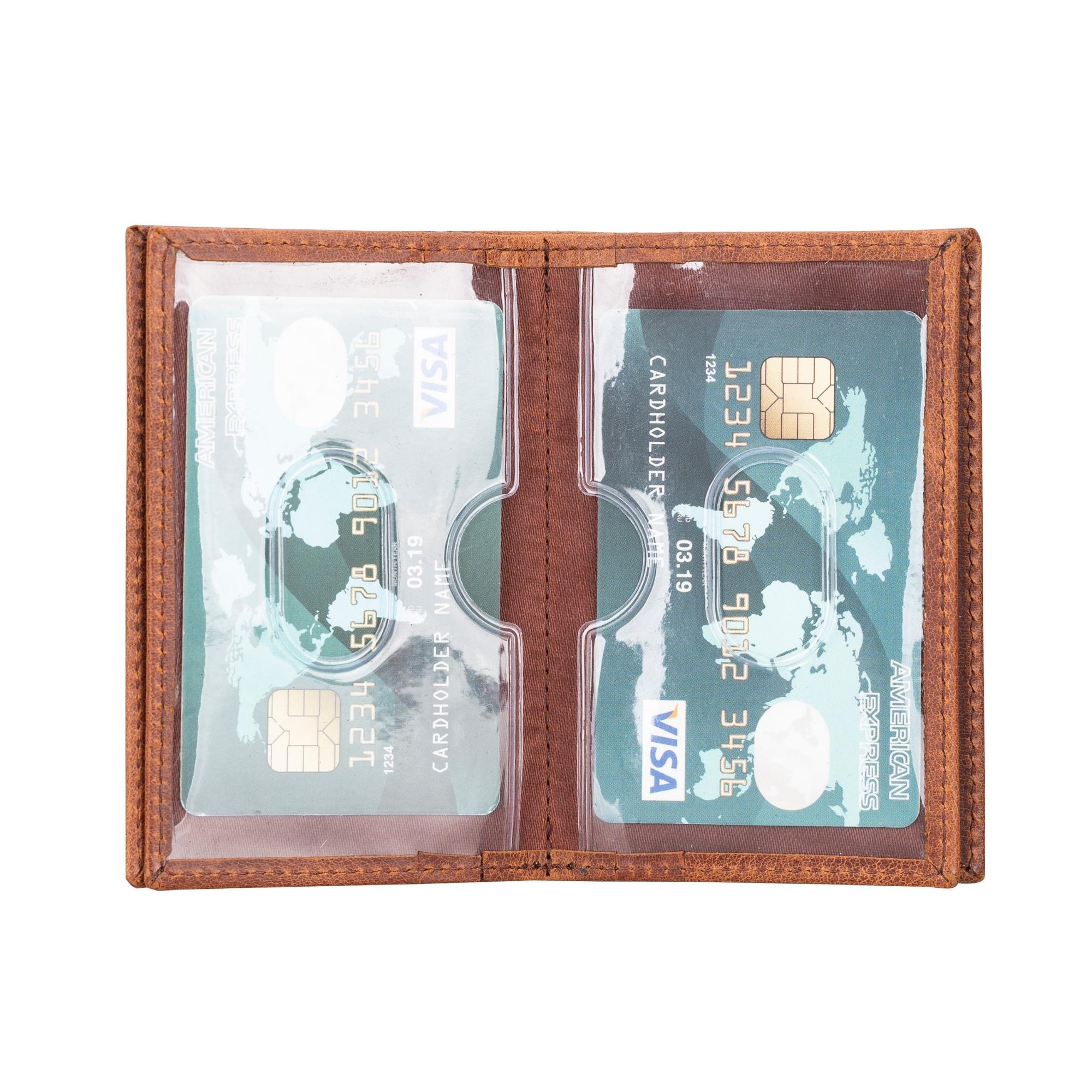 denver luxury full-grain leather cardholder for men - toronata -