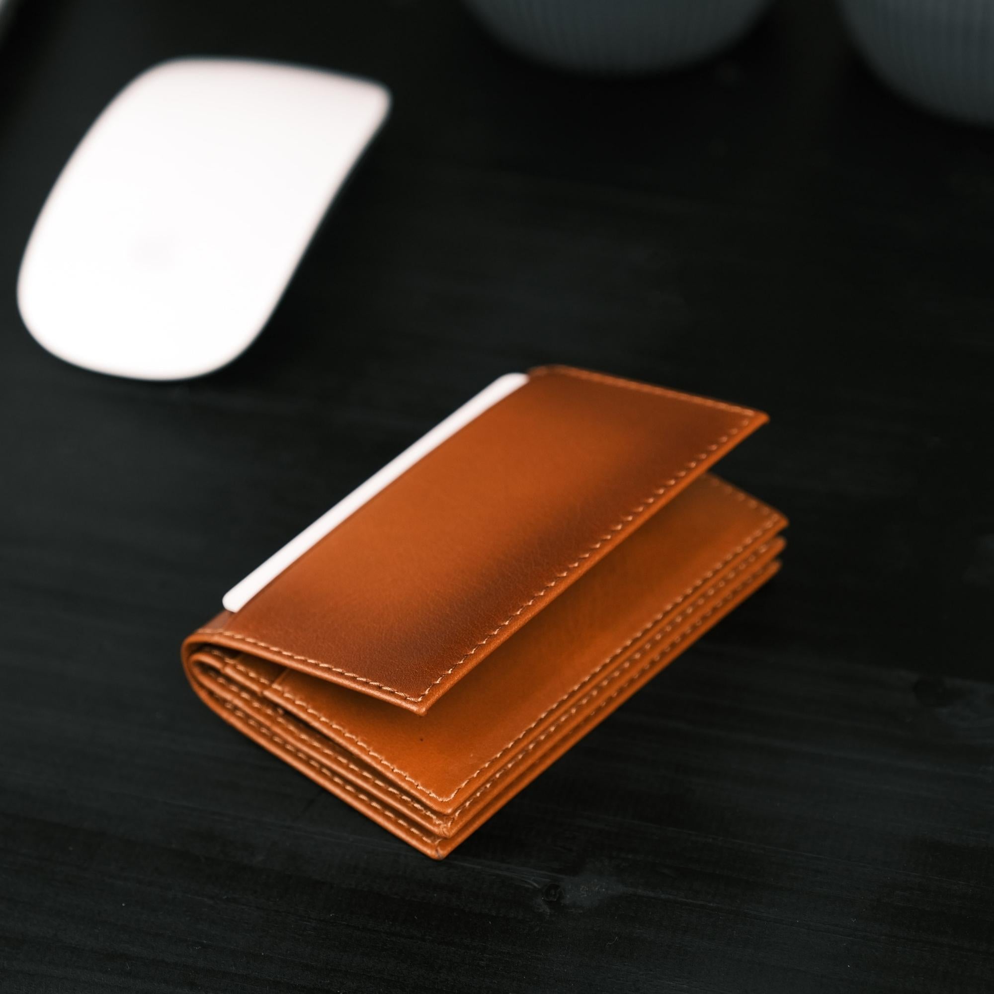 denver luxury full-grain leather cardholder for men - toronata - #color_tan