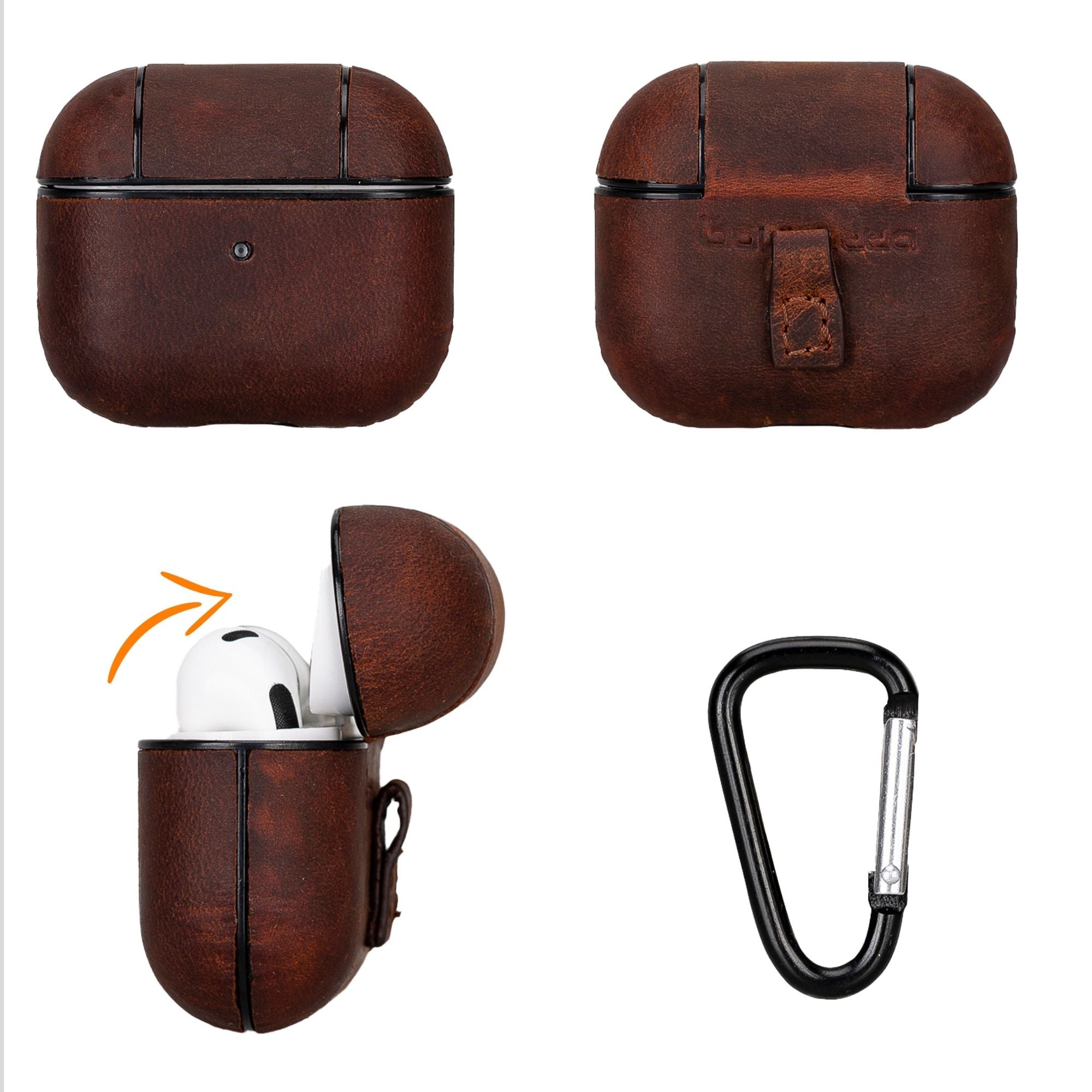 gillette leather case for airpods 3 - toronata -