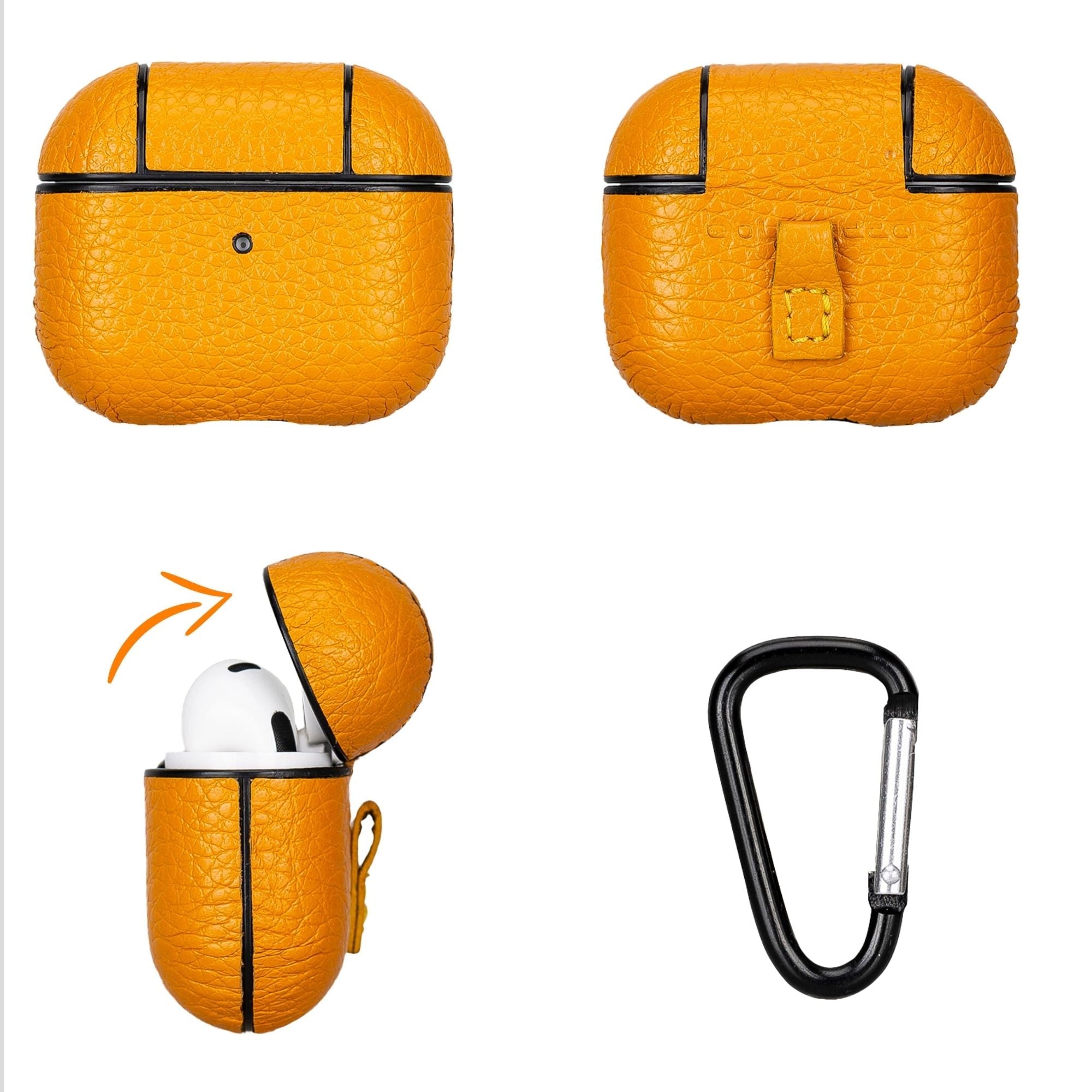 gillette leather case for airpods 3 - toronata -