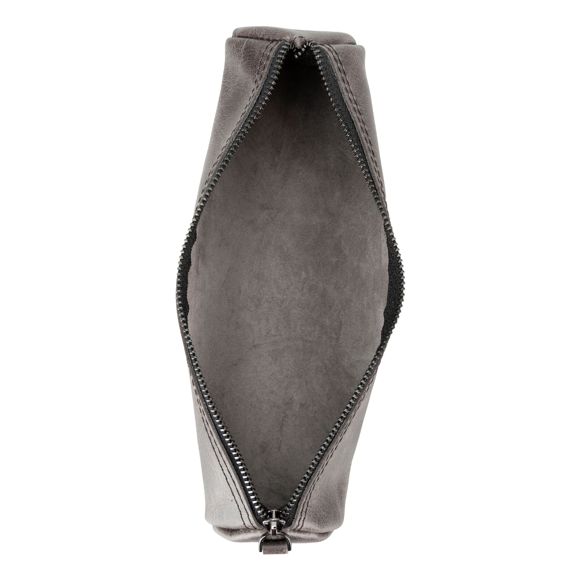 handmade genuine cow leather pencil case - toronata -