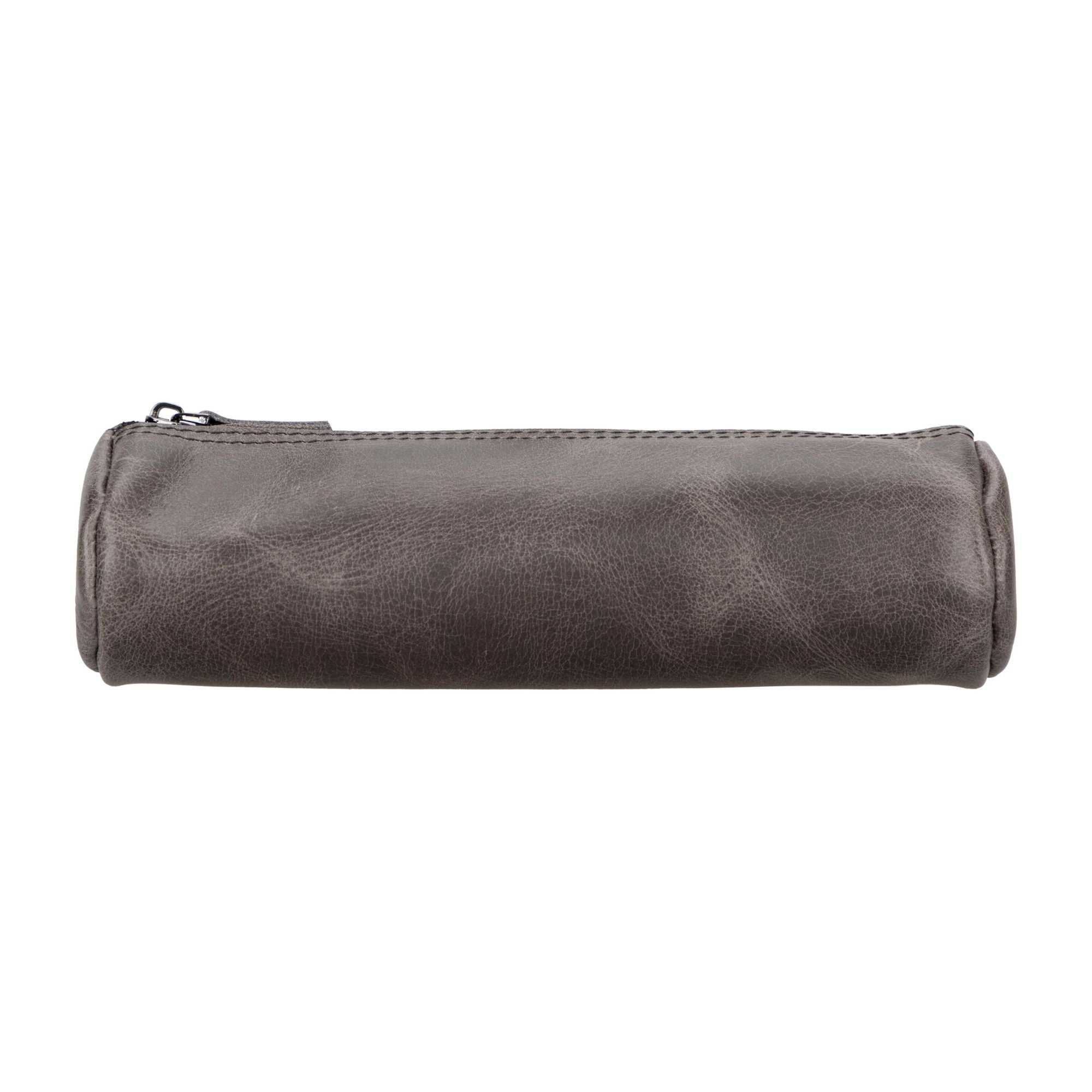 handmade genuine cow leather pencil case - toronata -