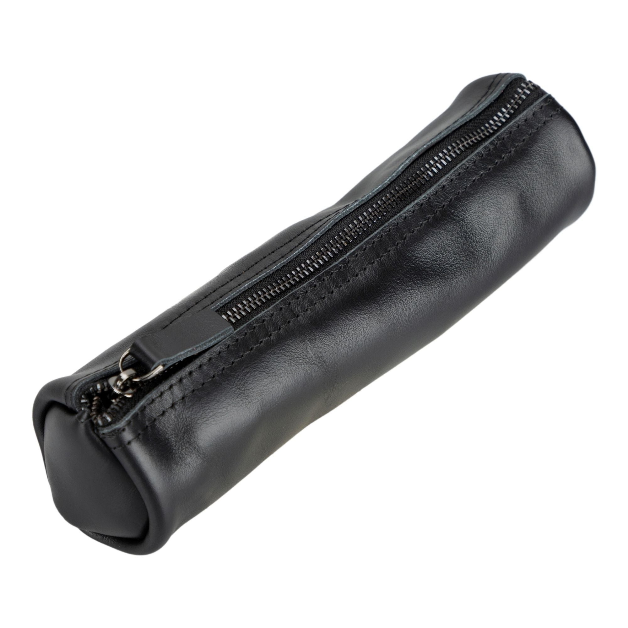 handmade genuine cow leather pencil case - toronata -