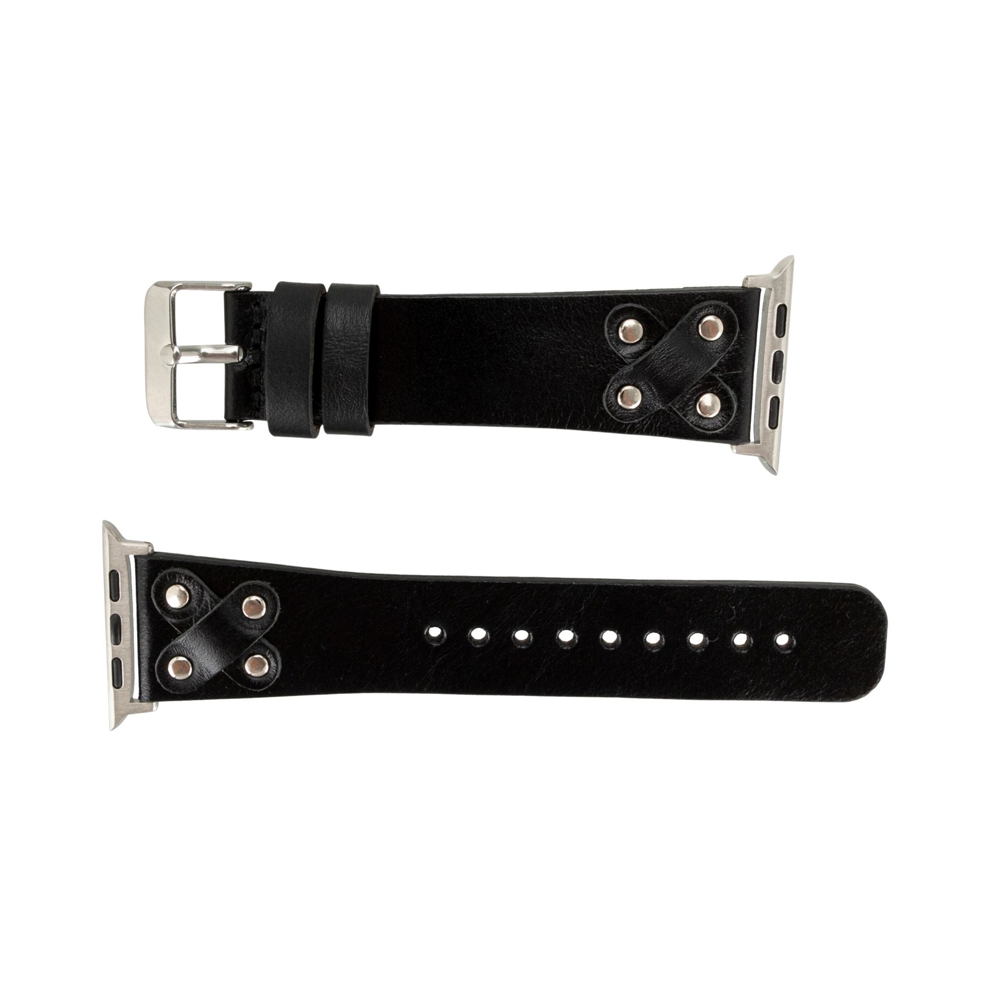 hulett leather bands for apple watch 9, ultra 2 & se - toronata -