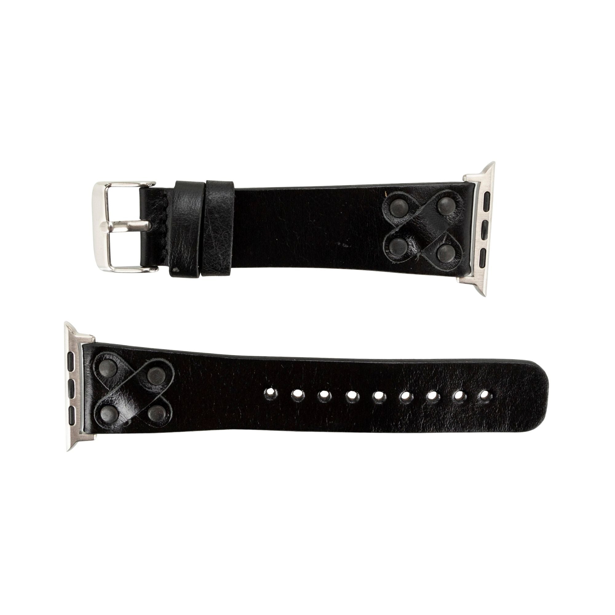 hulett leather bands for apple watch 9, ultra 2 & se - toronata -