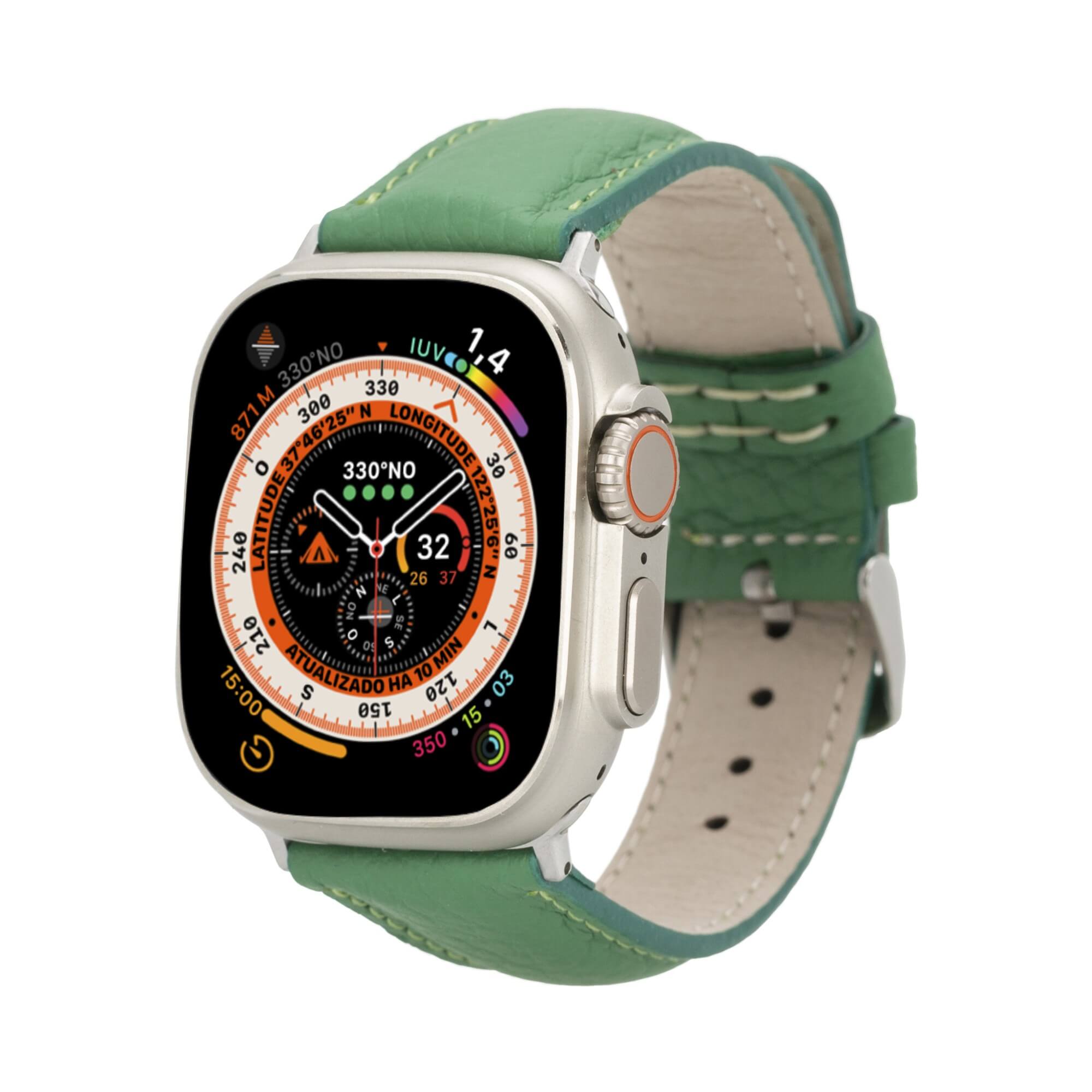 jackson leather bands for apple watch 9, ultra 2 & se - toronata -