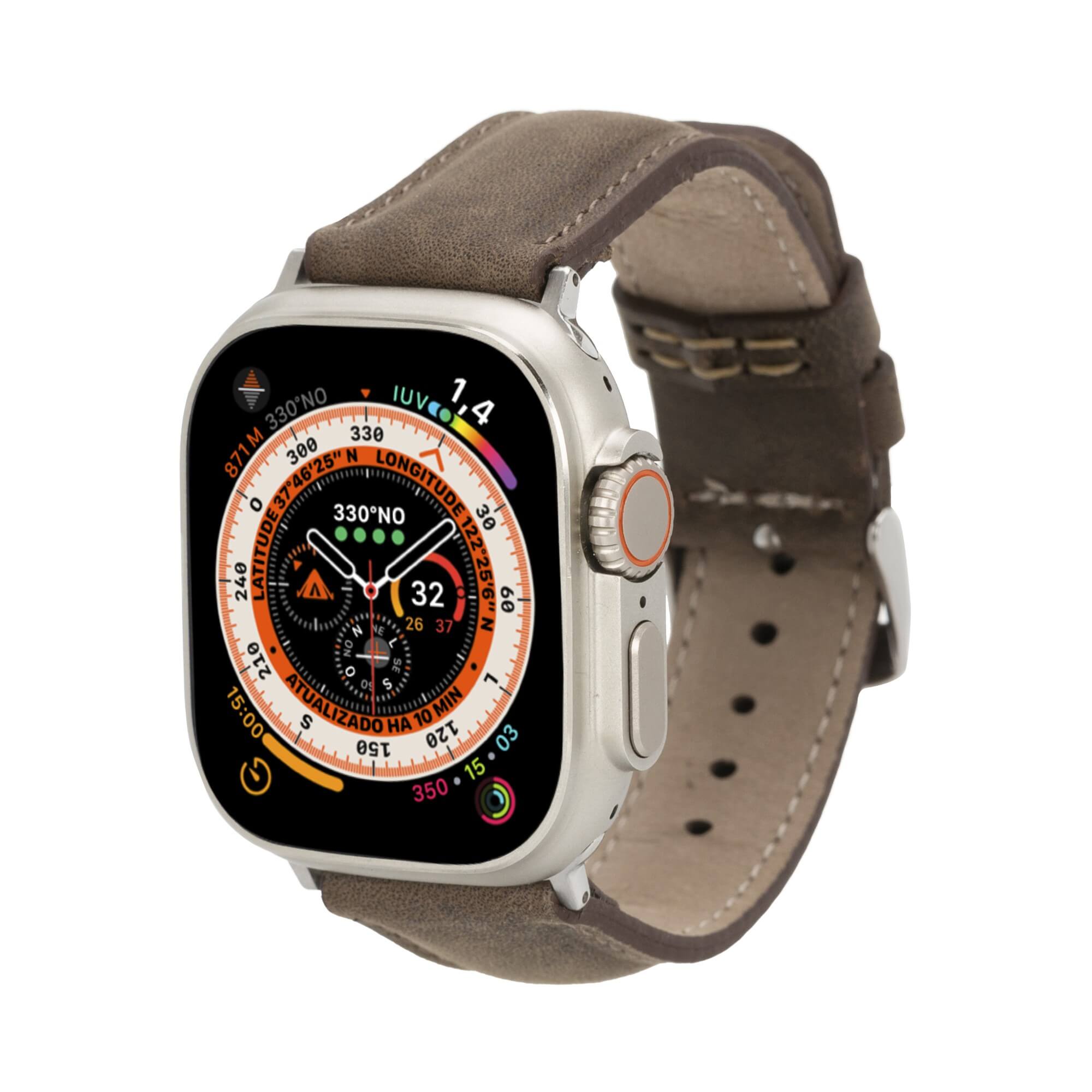 jackson leather bands for apple watch 9, ultra 2 & se - toronata -