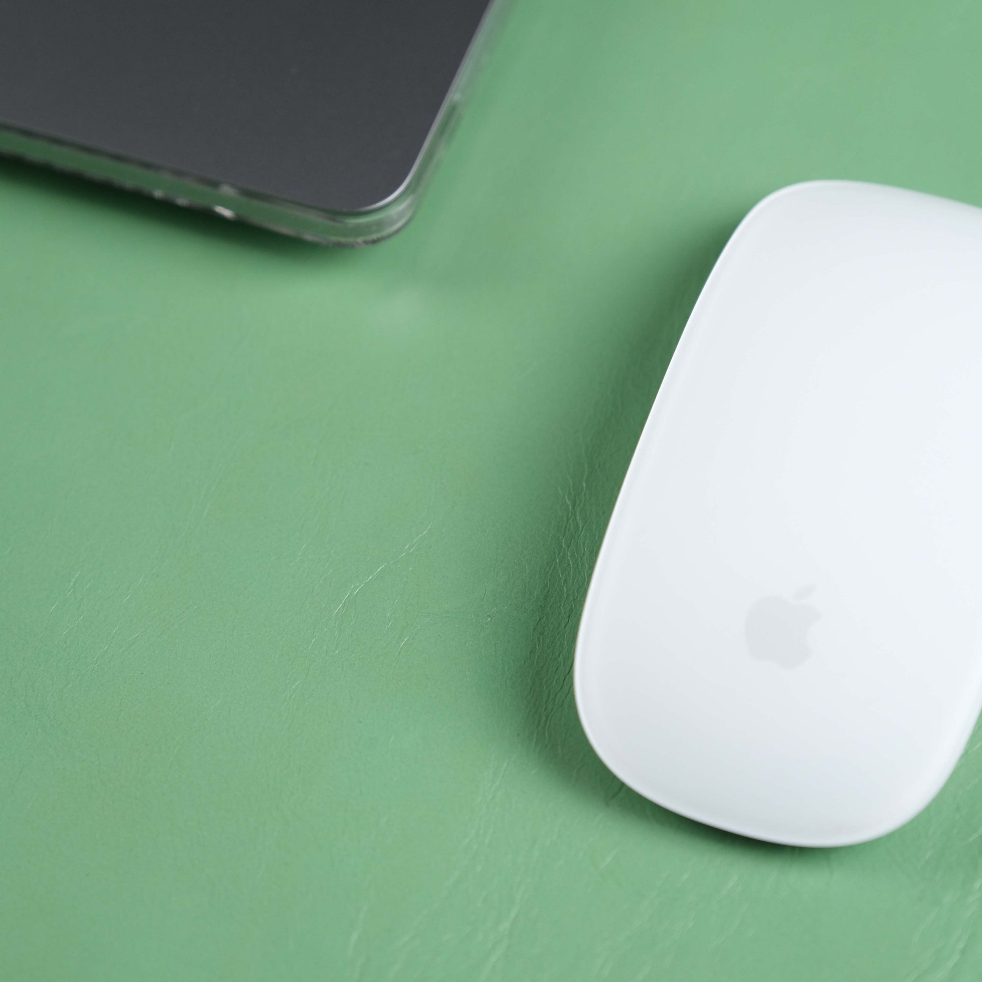 Jersey Green Leather Desk Pad for Office and Home - TORONATA - color_