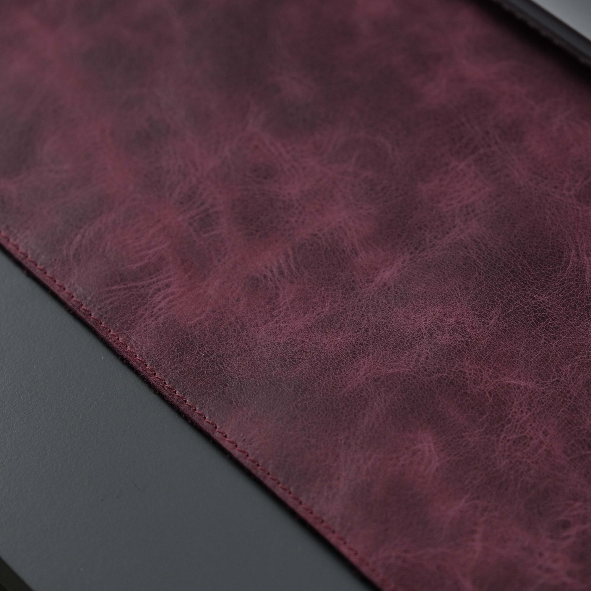 Jersey Purple Leather Desk Pad for Office and Home - TORONATA - color_