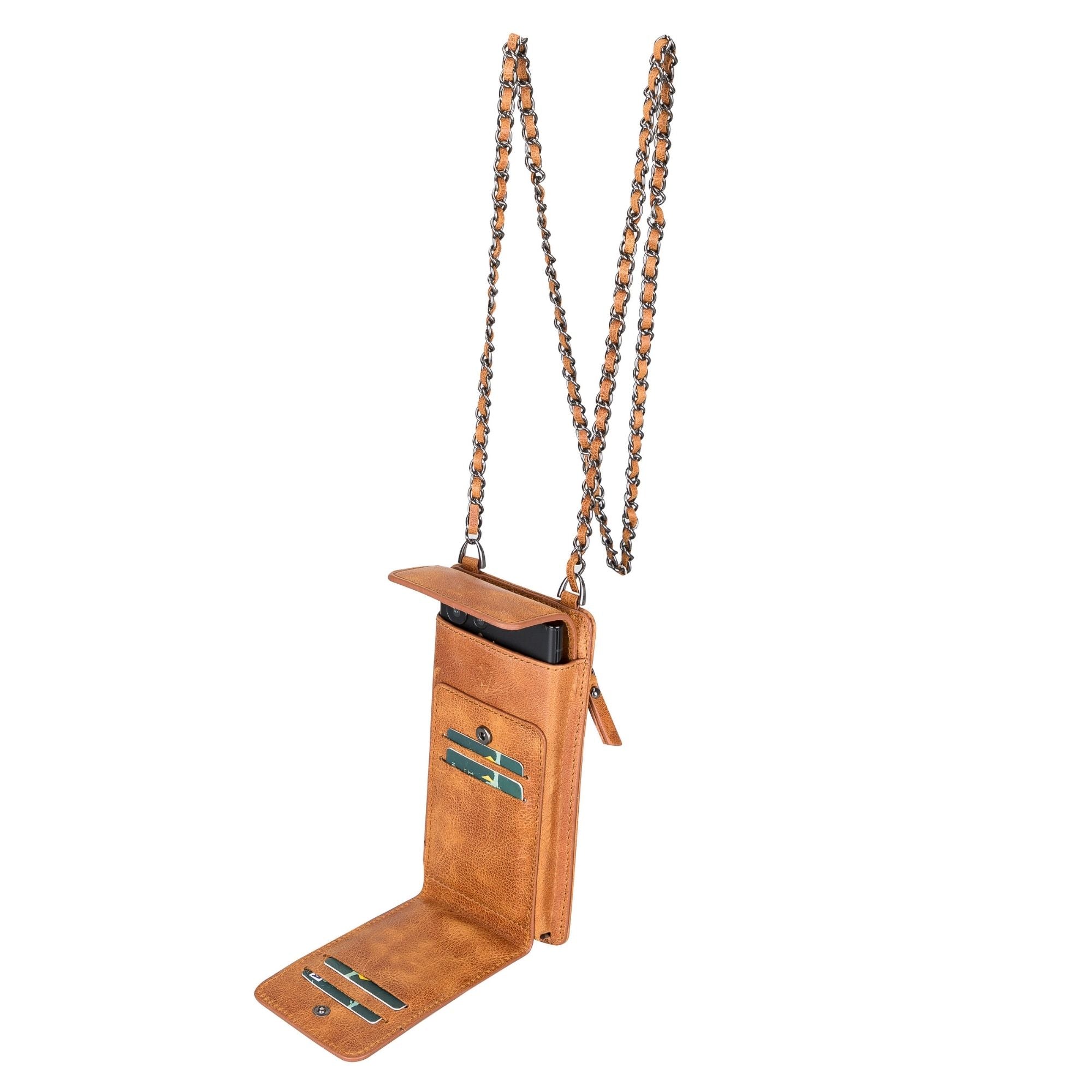 lovell crossbody leather phone wallet - toronata -