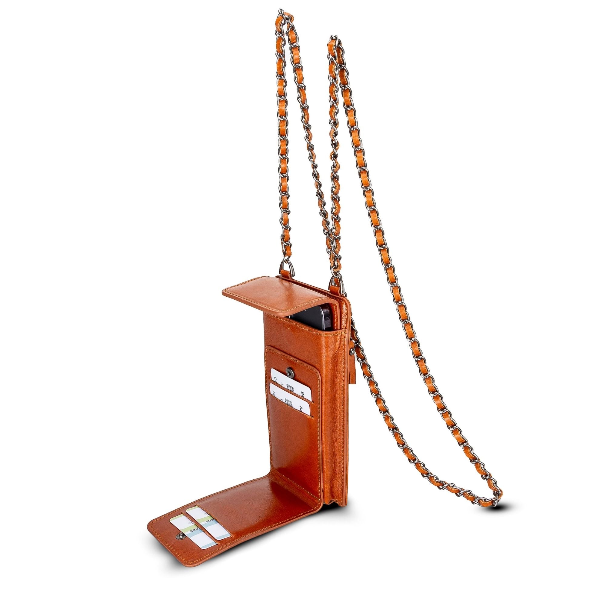 lovell crossbody leather phone wallet - toronata -