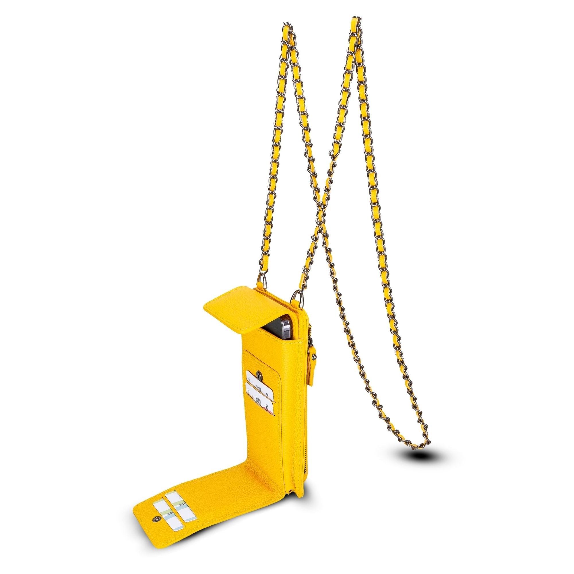 lovell crossbody leather phone wallet - toronata -